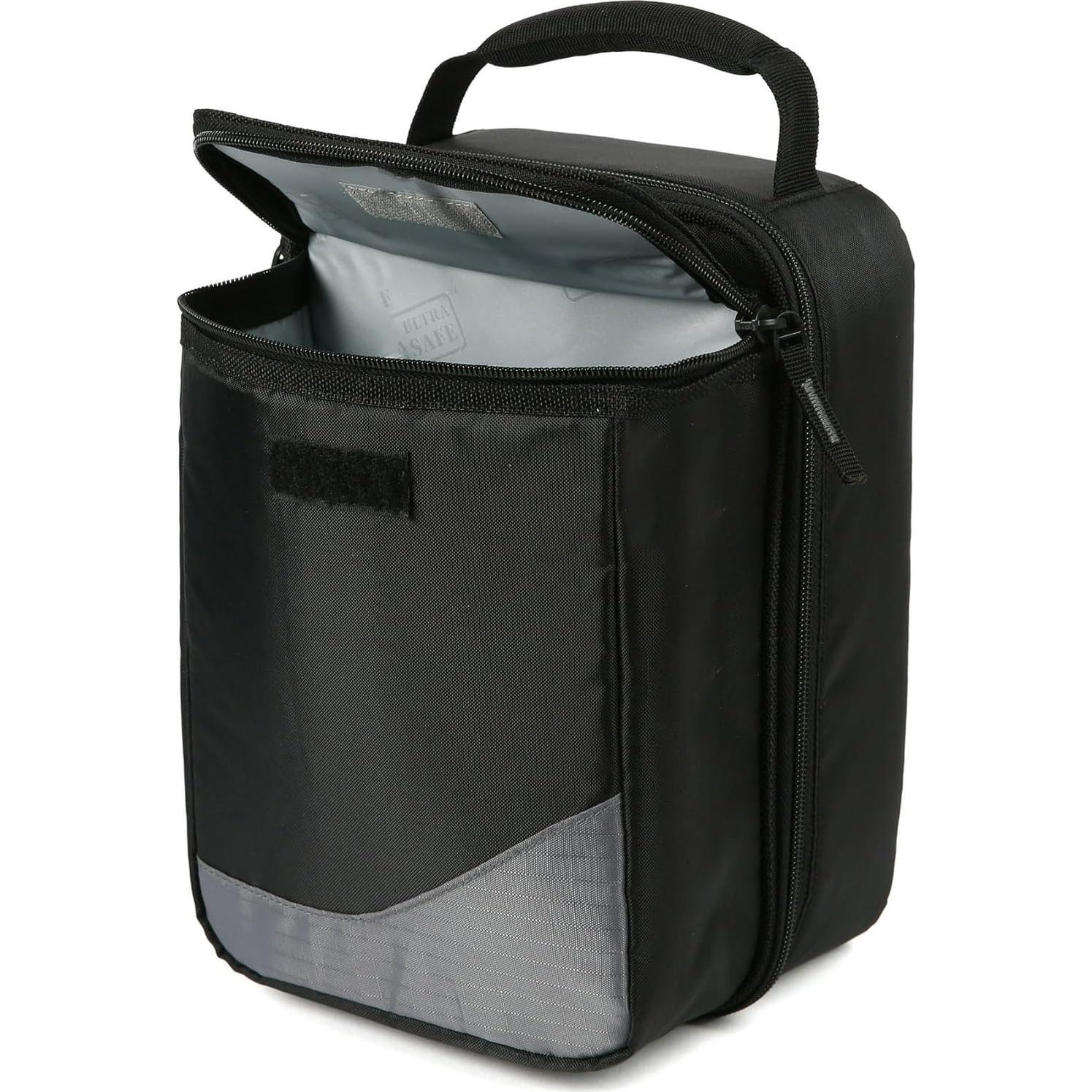 Caja de Almuerzo Expandible Arctic Zone 3.58kg Negro/Blanco