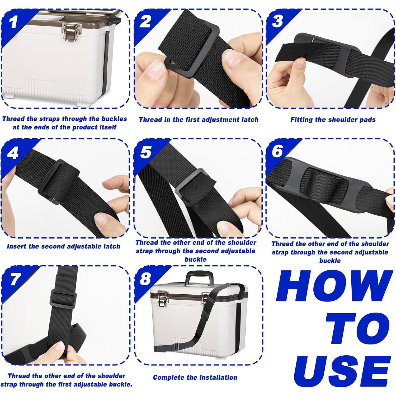 Correa Ajustable para Enfriador Engel LhyBtm con Almohadilla