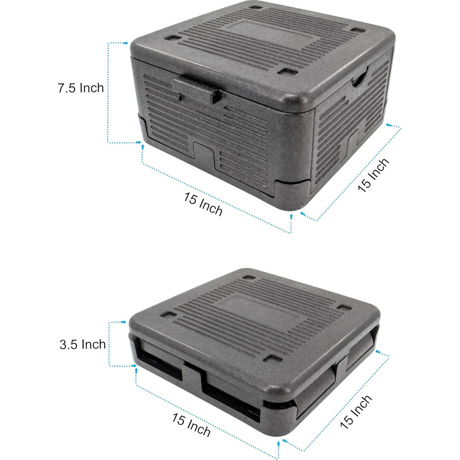 Enfriador Plegable de Espuma 25L 5 Estrellas - Aislado y Ligero