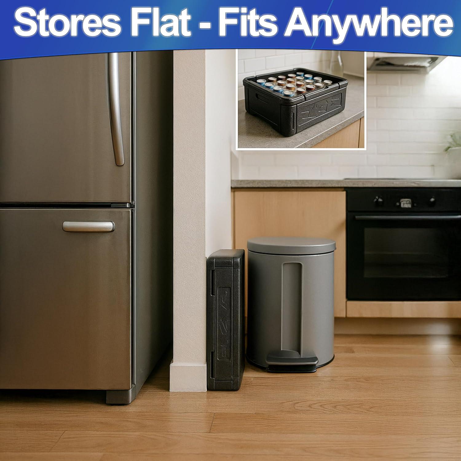 Enfriador Plegable de Espuma 25L 5 Estrellas - Aislado y Ligero