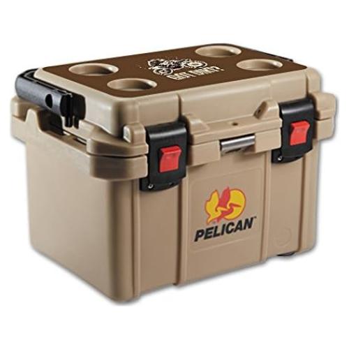 MightySkins Piel Adhesiva para Tapa Enfriador Pelican 20 qt - Got Dirt