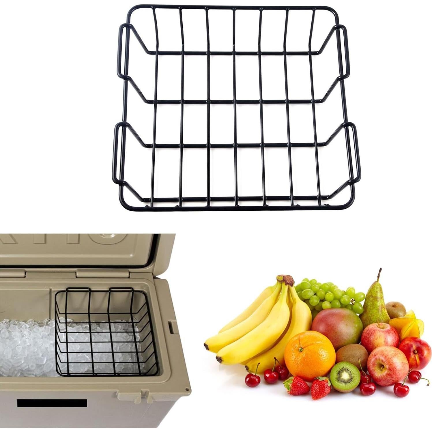 Cesta de Enfriador CYMNERLY Acero Inoxidable 31.75x29.85cm