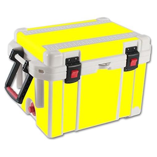 Piel de Calcomanía Amarilla para Enfriador Pelican 45 qt - MightySkins