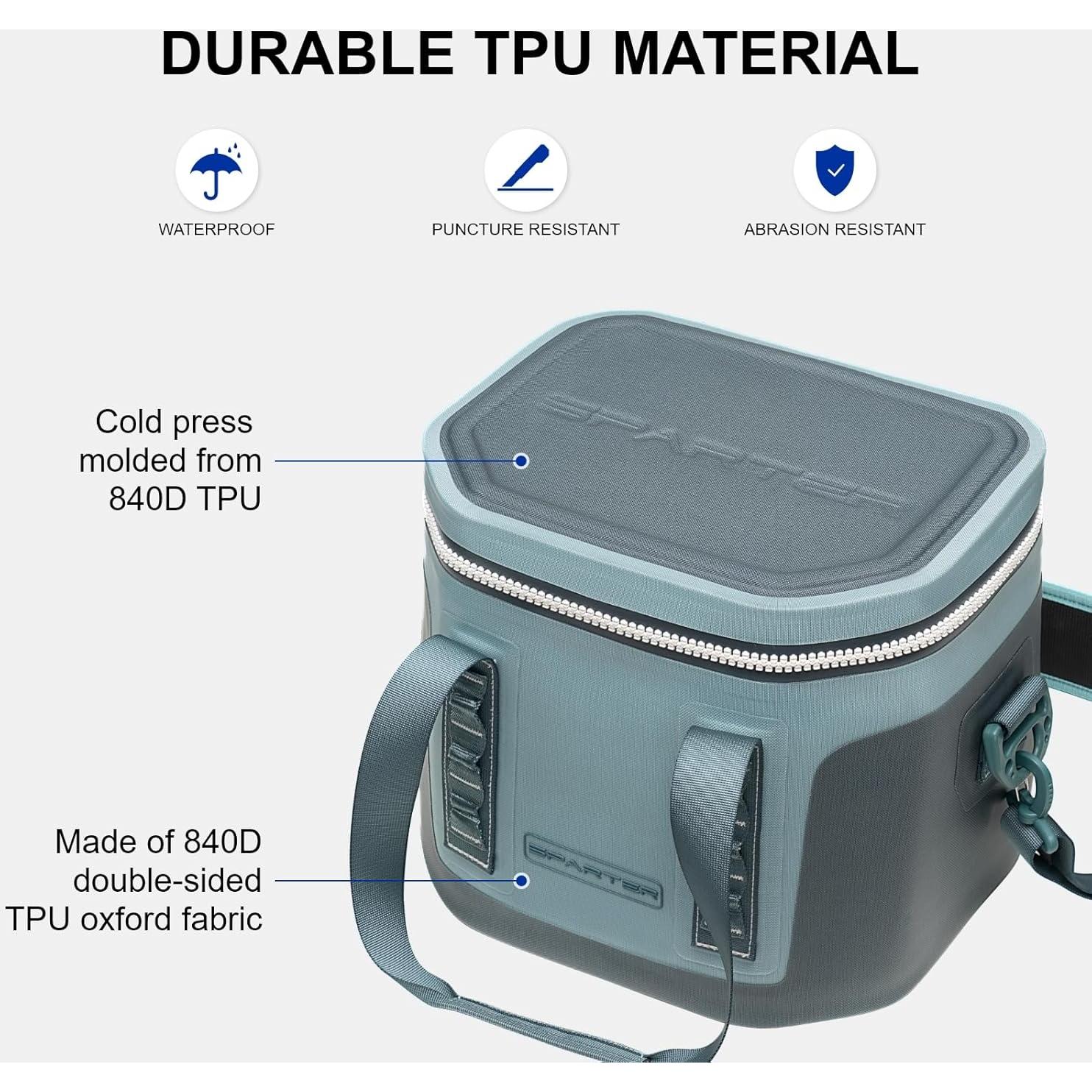 Enfriador Suave SPARTER 11L Aislado IP68 para Camping