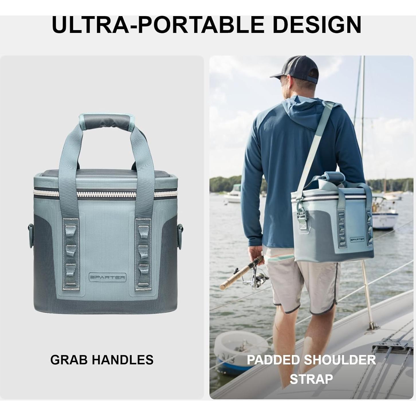 Enfriador Suave SPARTER 11L Aislado IP68 para Camping