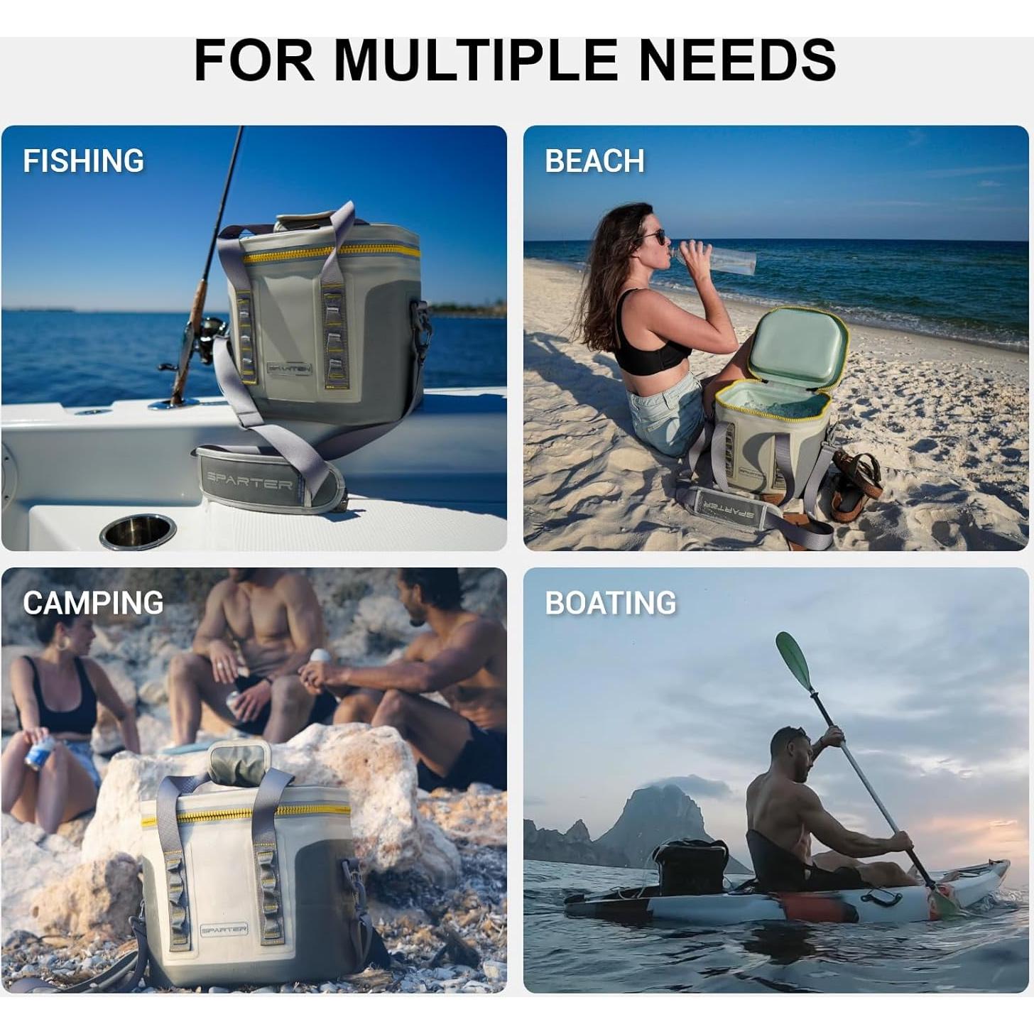 Enfriador Suave SPARTER 11L Aislado IP68 para Camping