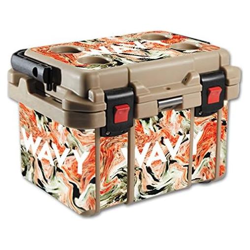 Piel Adhesiva MightySkins para Enfriador Pelican 20 qt - Ondulada