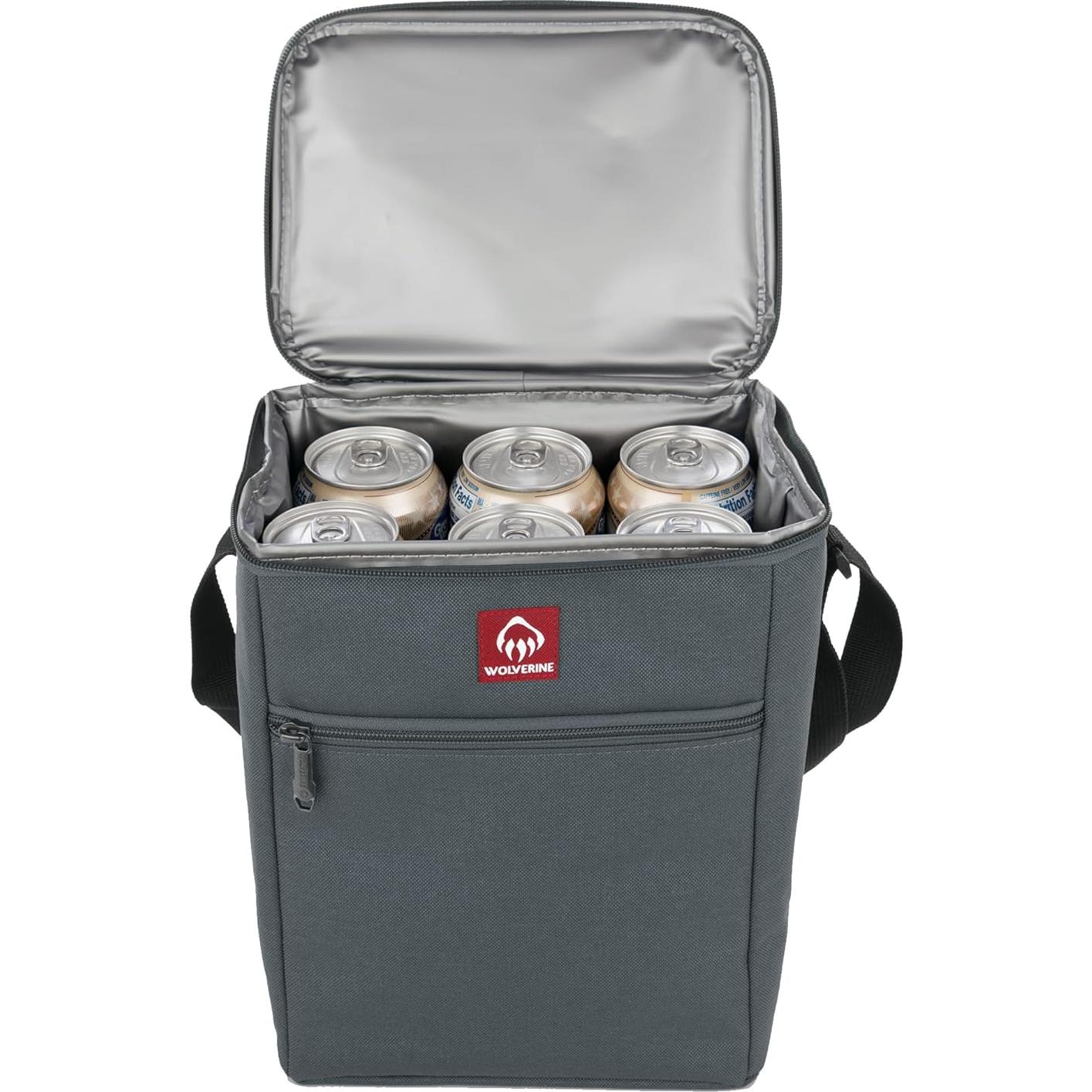 Enfriador de Latas Wolverine 12L Gris Aislado Impermeable