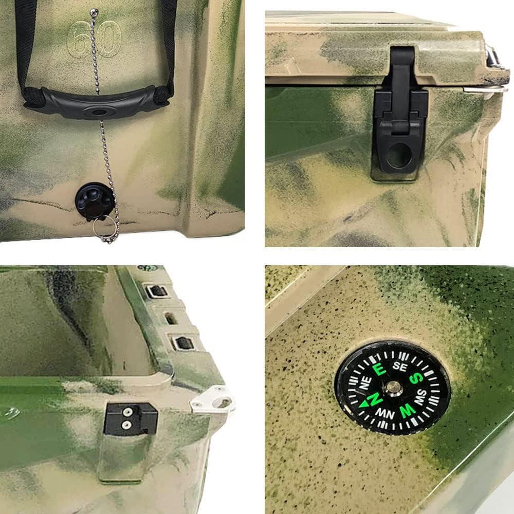 Enfriador de Camping Xspec 60 Qt Camuflaje Alta Durabilidad
