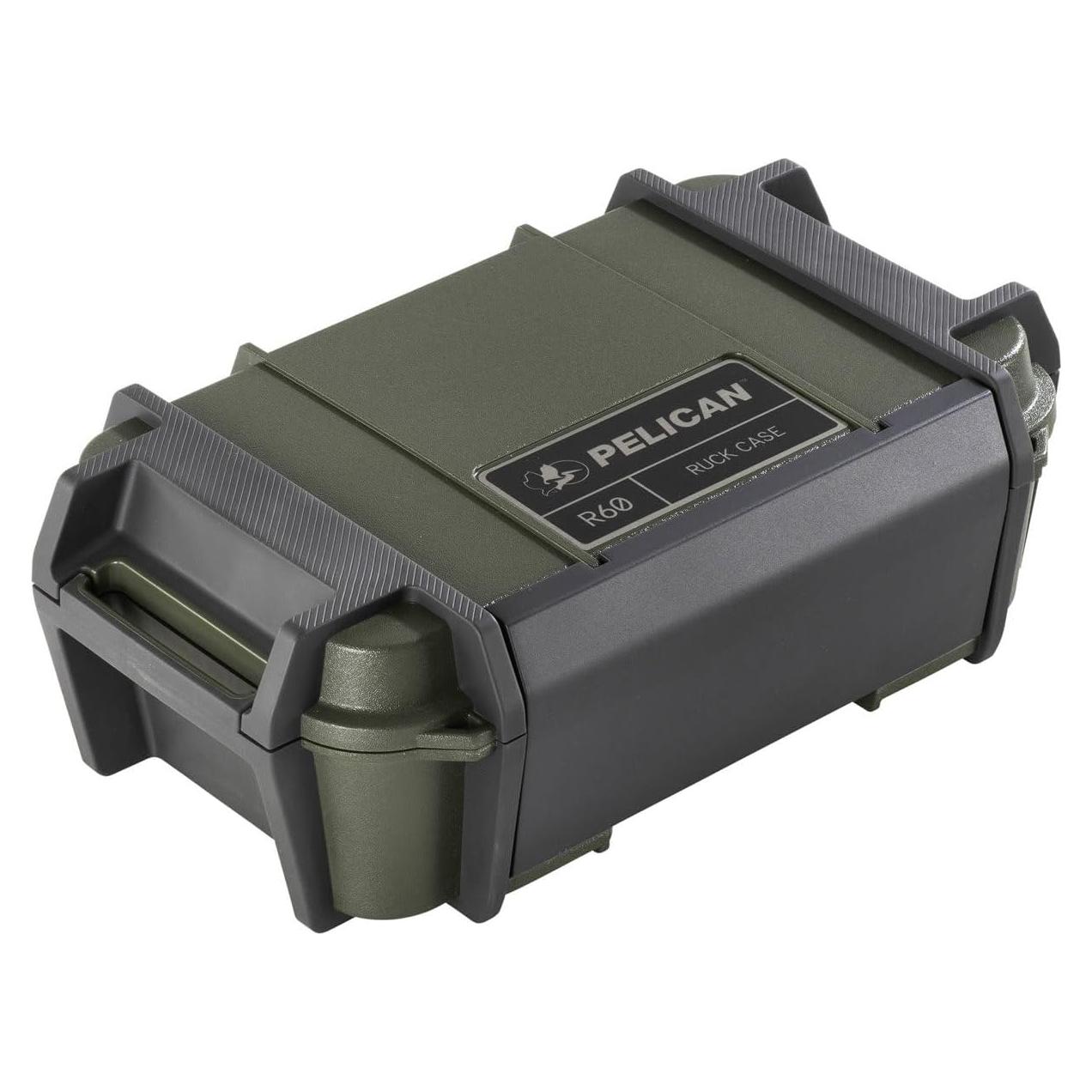 Estuche Pelican Ruck R60 Verde OD a prueba de agua y caídas