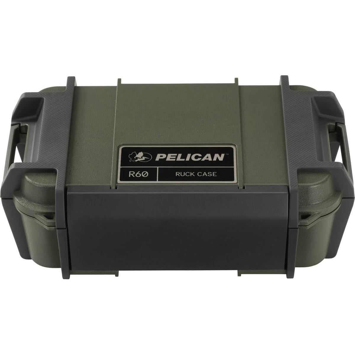 Estuche Pelican Ruck R60 Verde OD a prueba de agua y caídas