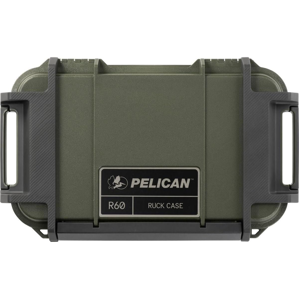Estuche Pelican Ruck R60 Verde OD a prueba de agua y caídas