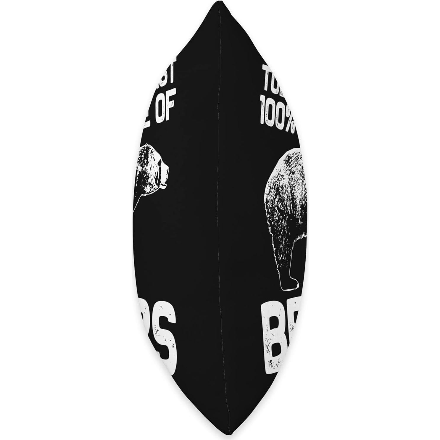 Cojín Cuadrado Oso Grizzly 45x45 cm Multicolor