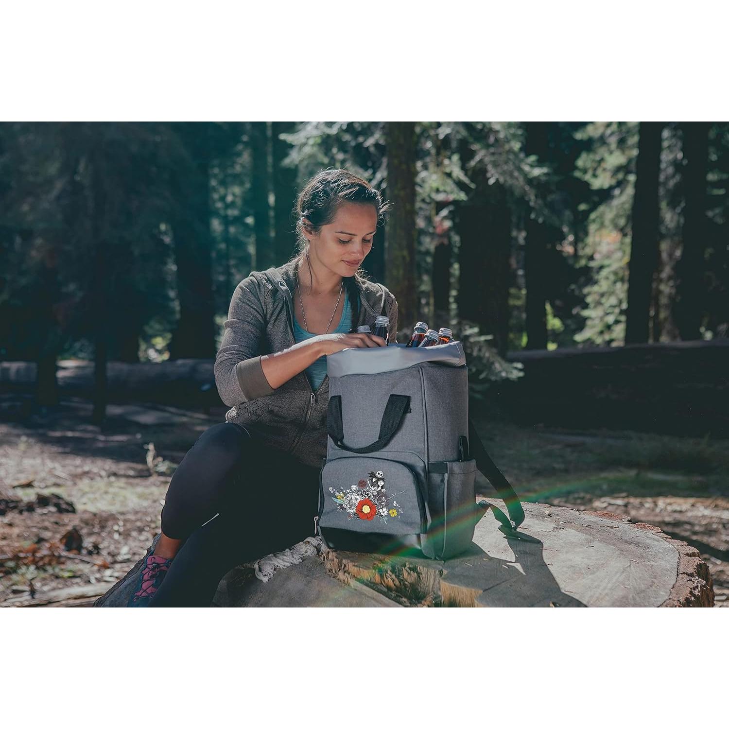 Mochila Enfriadora Roll-Top Disney Jack y Sally 42 L Gris