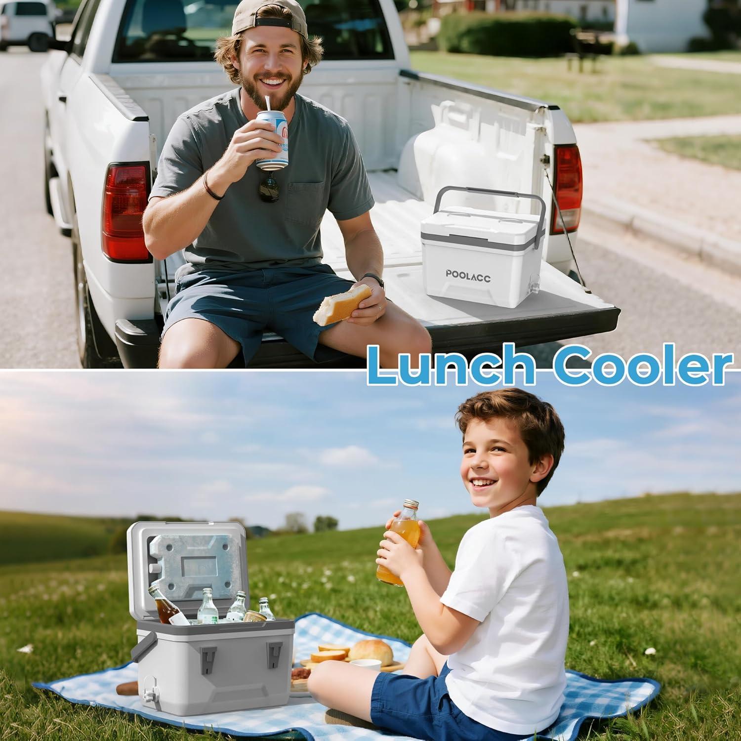 Enfriador Personal Portátil POOLACC 6.34qt para Piscina