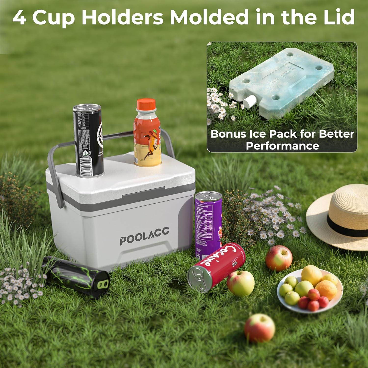 Enfriador Personal Portátil POOLACC 6.34qt para Piscina