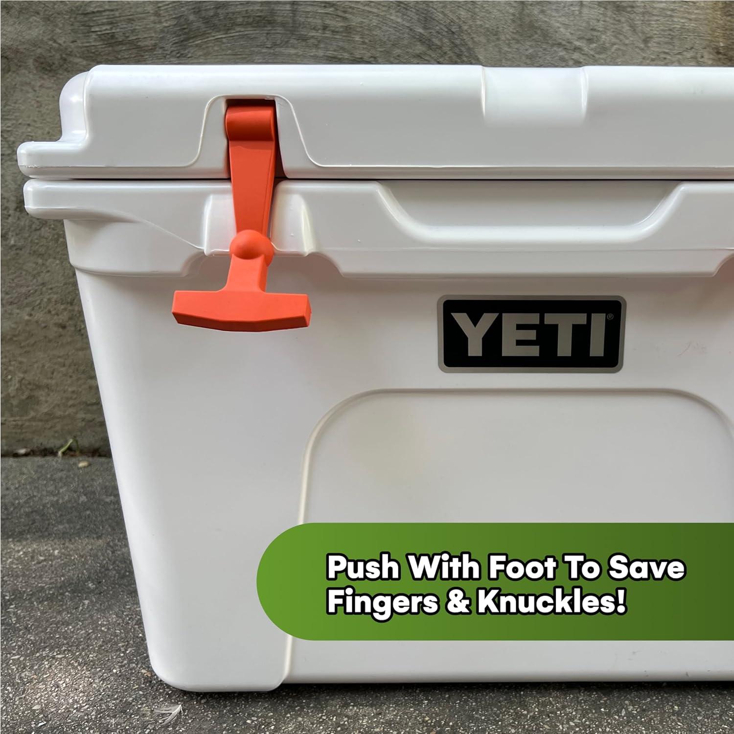 Pestillos de Enfriador Beast para Yeti y RTIC - Caucho Negro Duradero