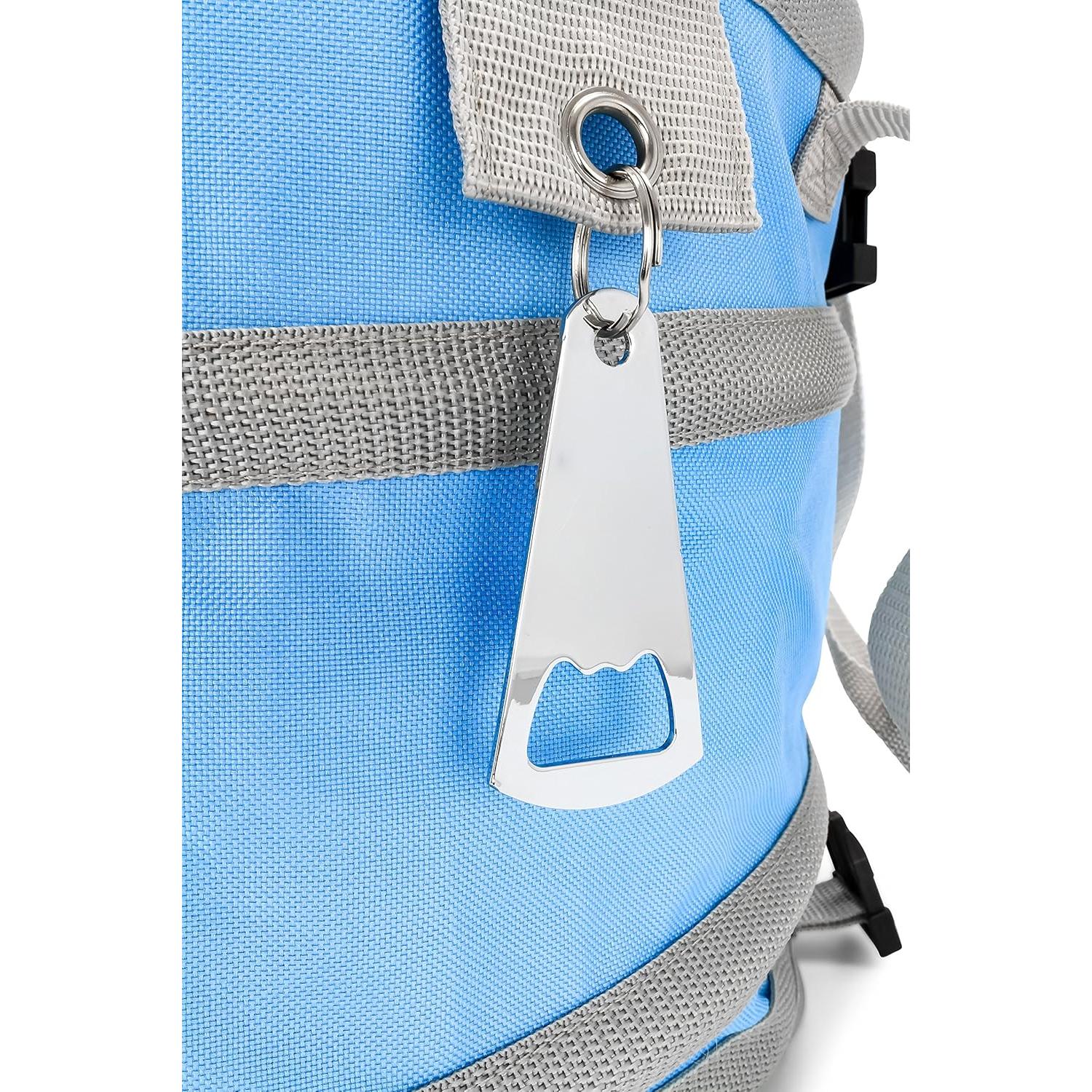 Enfriador Plegable Camco 21L Aislado Impermeable Azul 51995