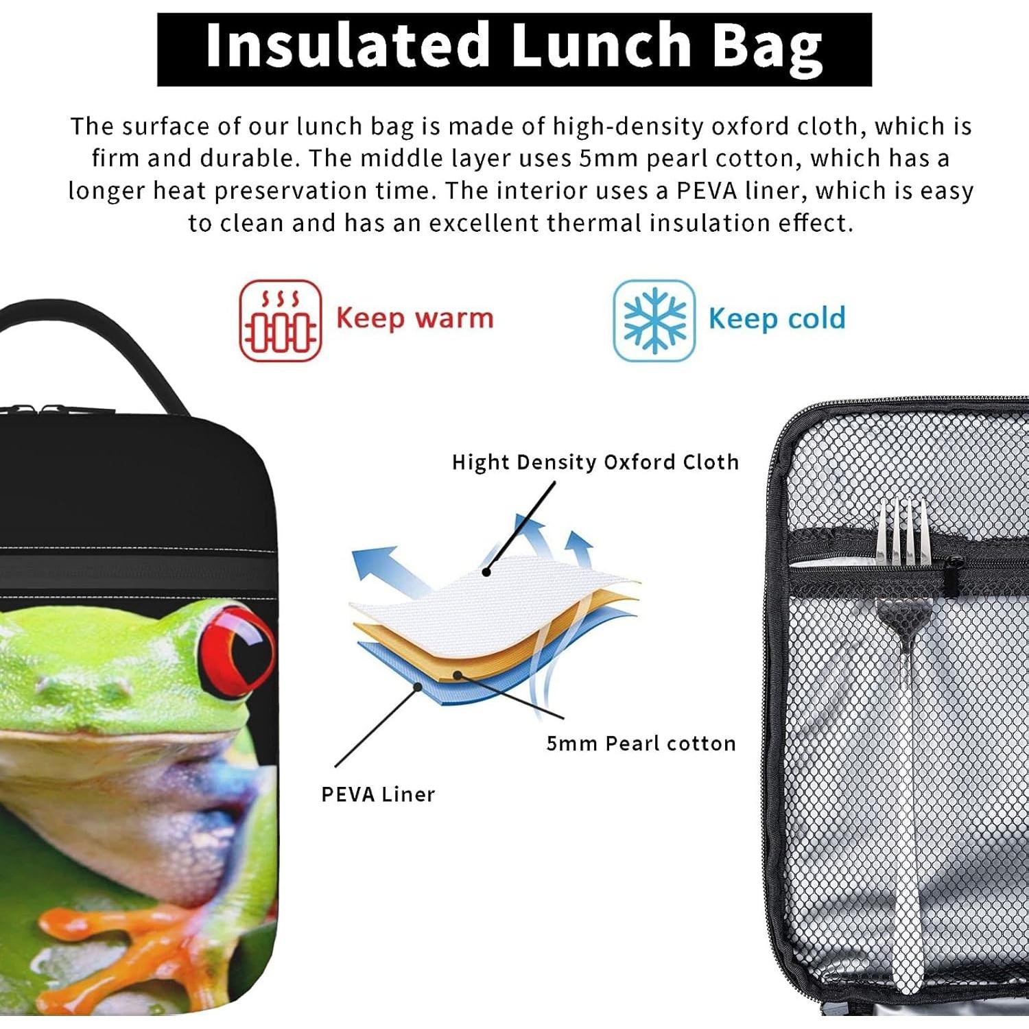 Caja de Almuerzo Aislada Yilad Rana 26x21x11 cm para Picnic