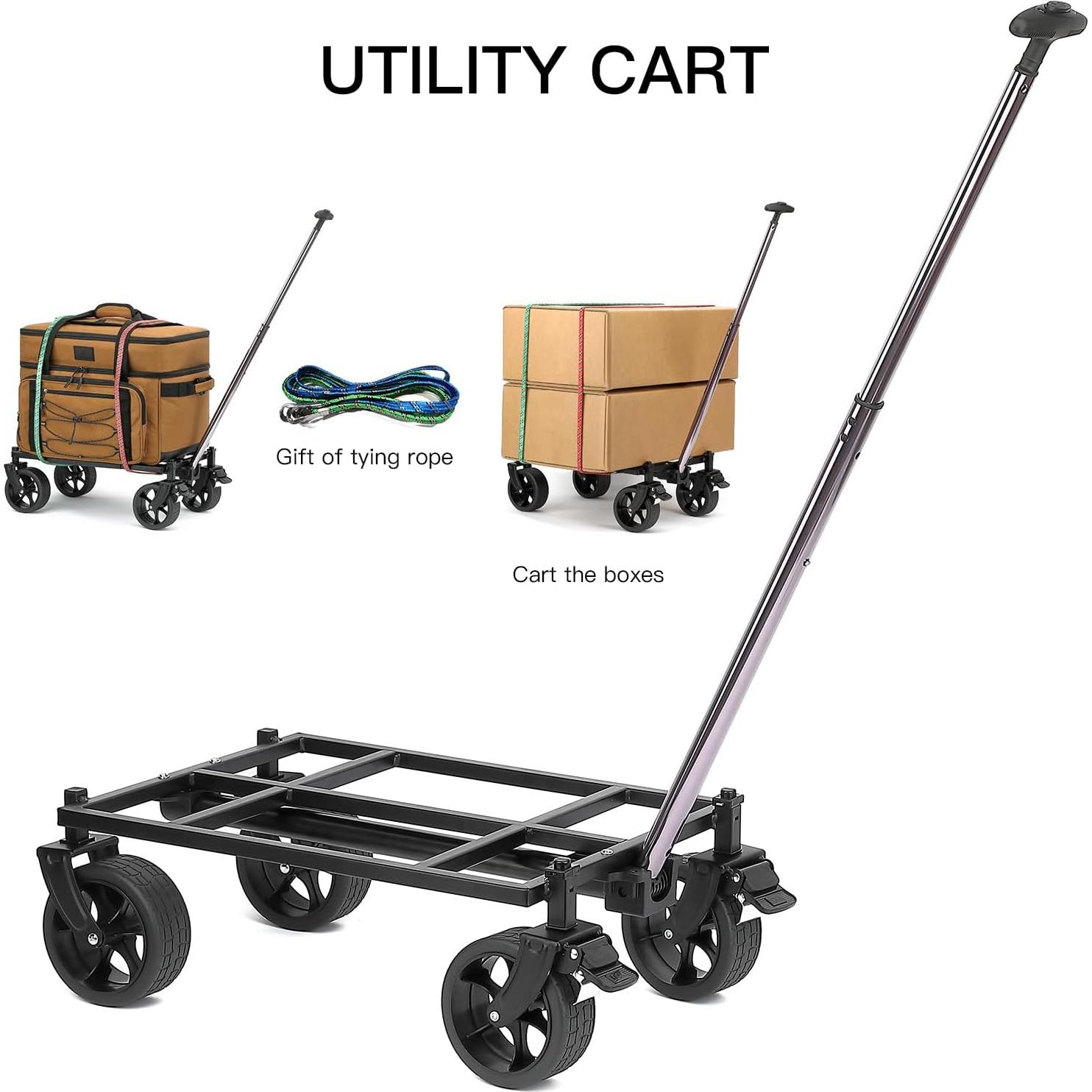 Bolsa de Enfriamiento Portátil TONRUYN 50L Doble Piso con Ruedas