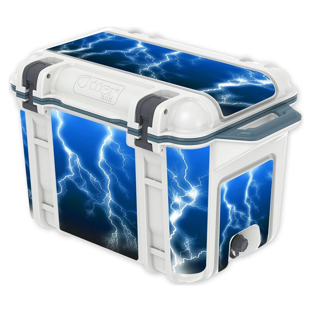 Piel de Vinilo MightySkins para Enfriador OtterBox Venture 45 qt - Tormenta Eléctrica
