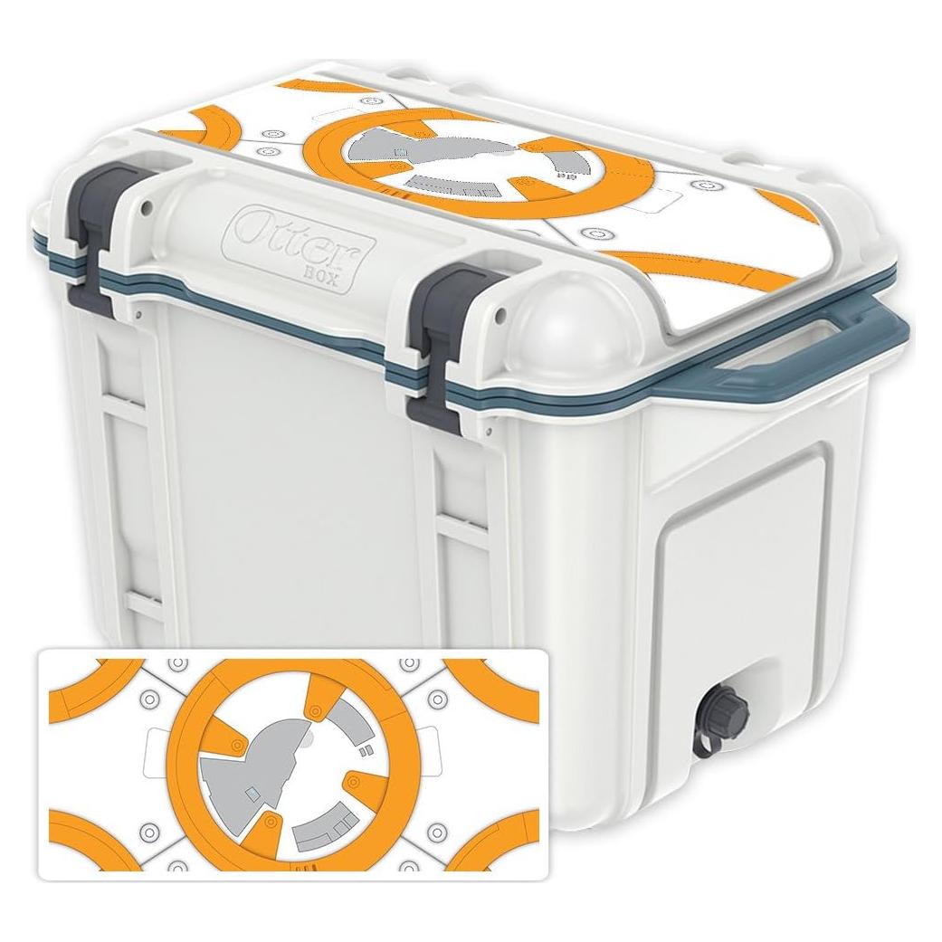 Piel Adhesiva MightySkins para Tapa Enfriador OtterBox 45 qt - Baby Bot