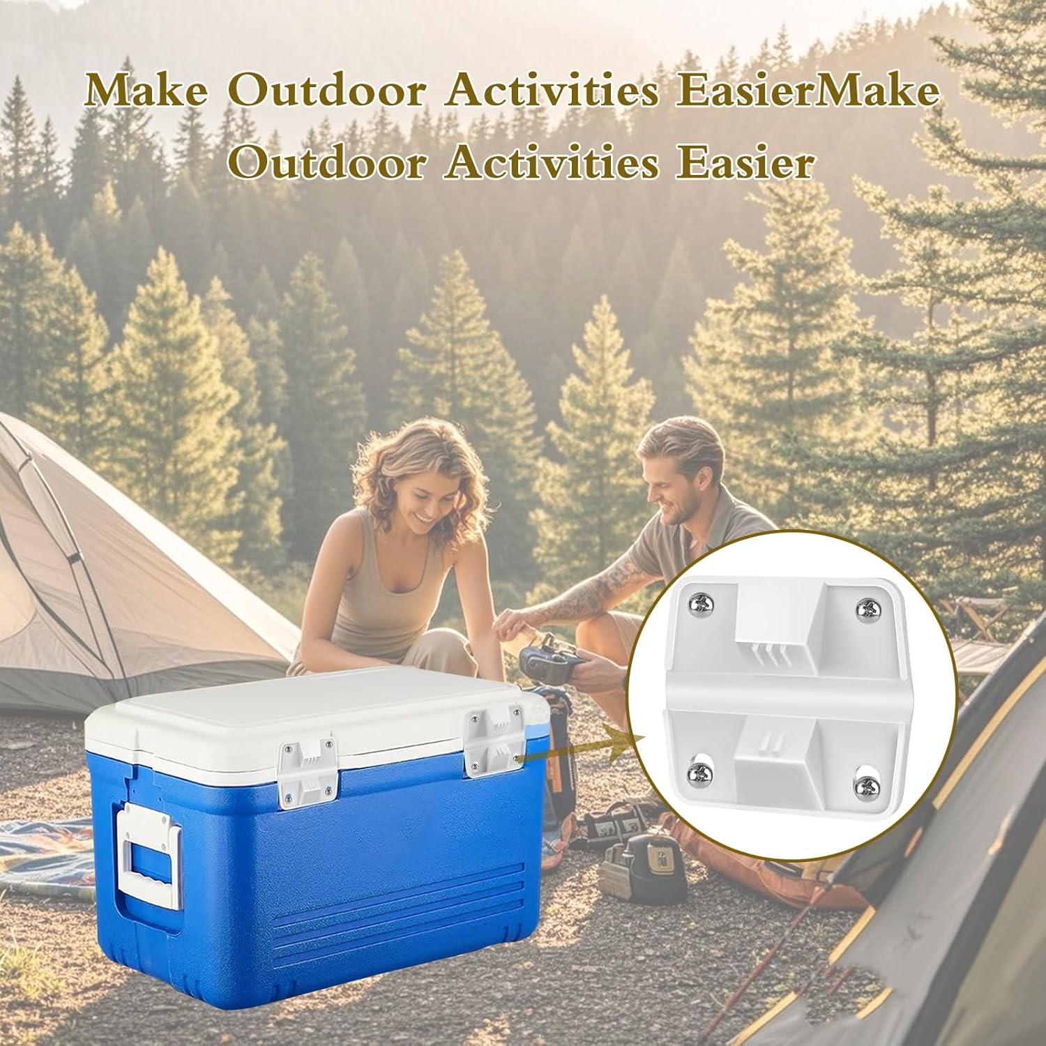 Bisagras de plástico para enfriadores Coleman - Paquete de 4