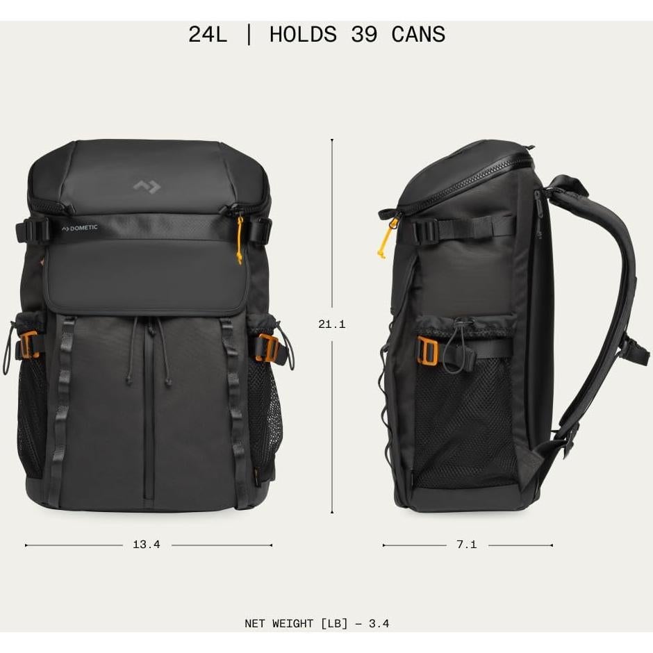 Mochila Cooler Aislada Dometic 24L Gris Pizarra