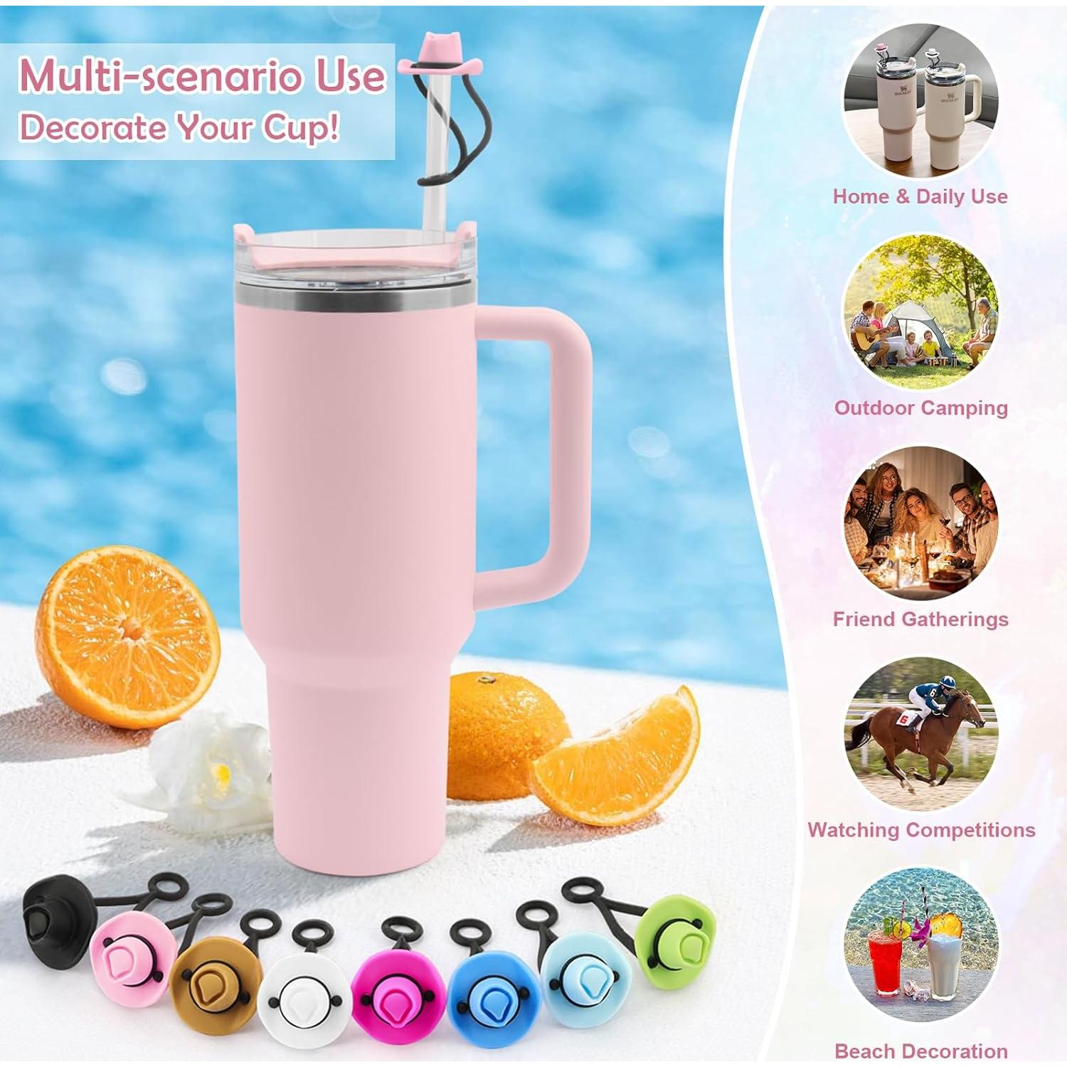 Cubiertas de Pajita Hamino para Taza Stanley 30 y 40 oz - 8 Piezas