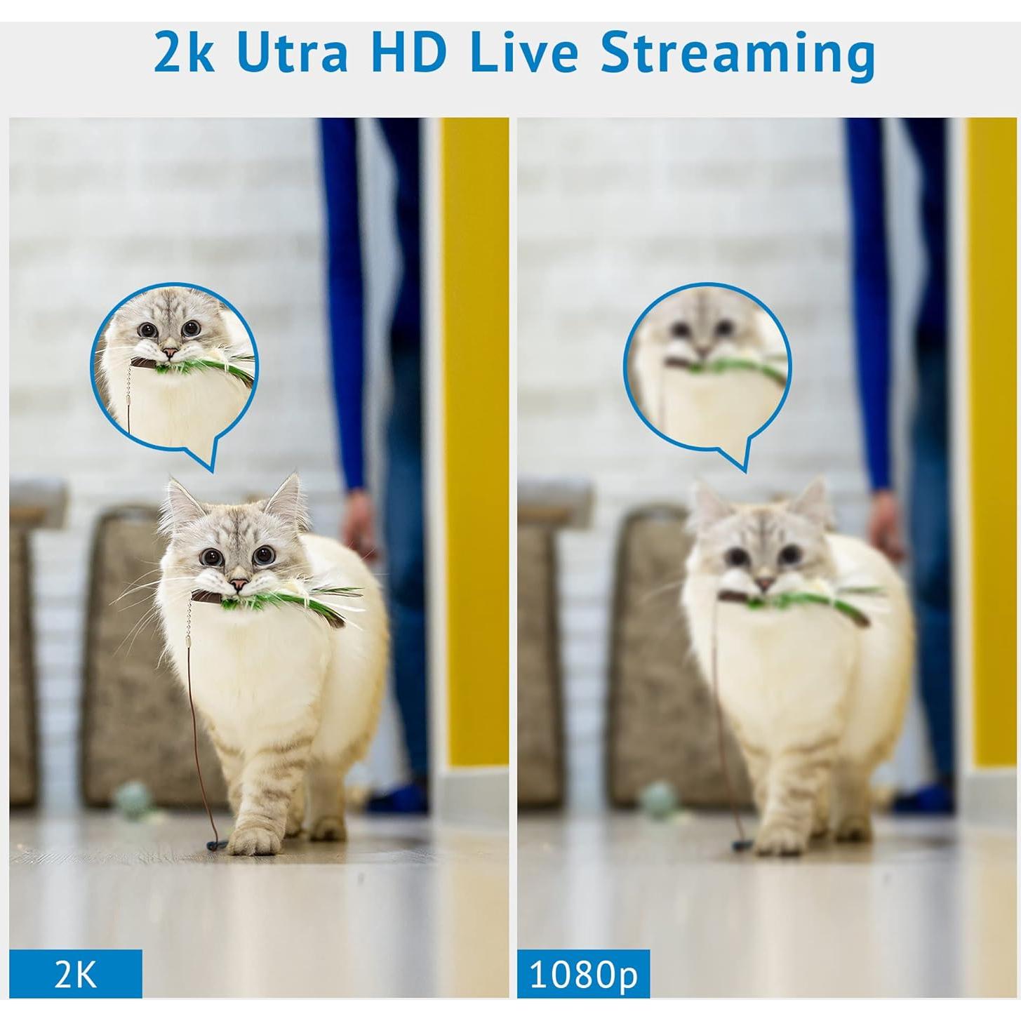 Cámara de Seguridad LaView 4MP Interior con Visión Nocturna