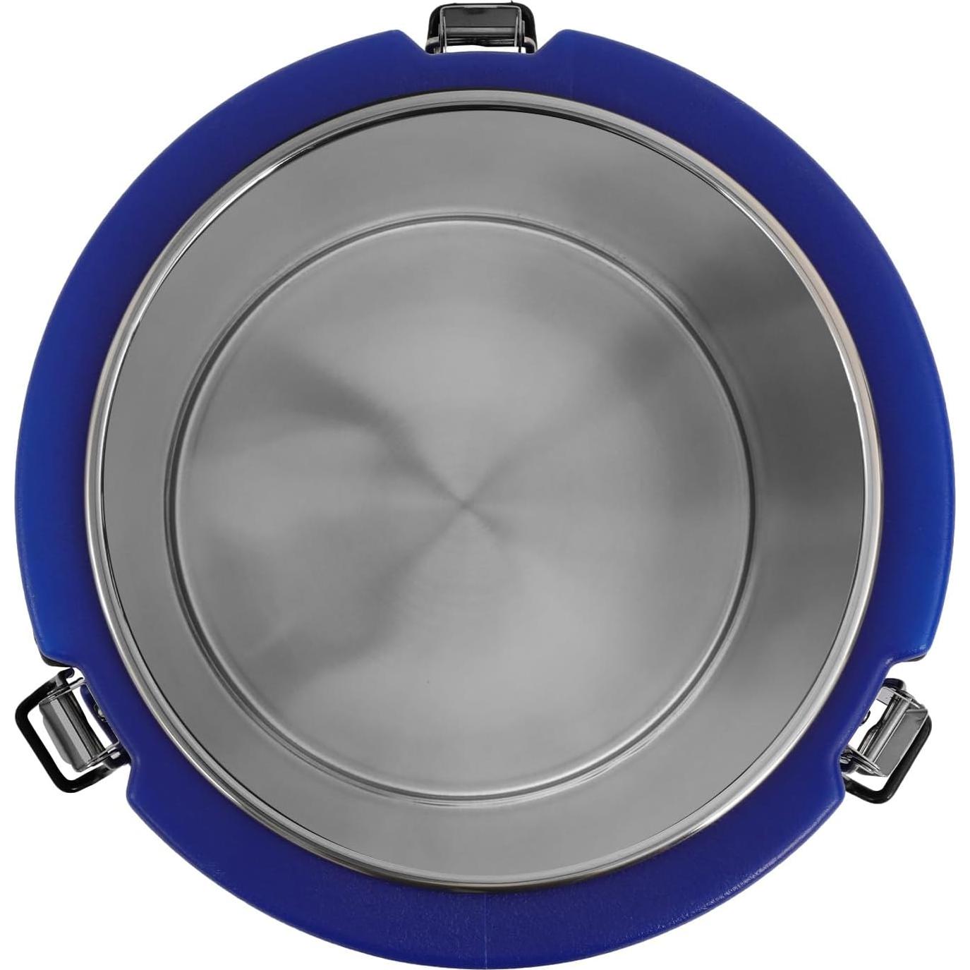 Enfriador de Bebidas Aislado Bokknppo 40L Azul para Camping