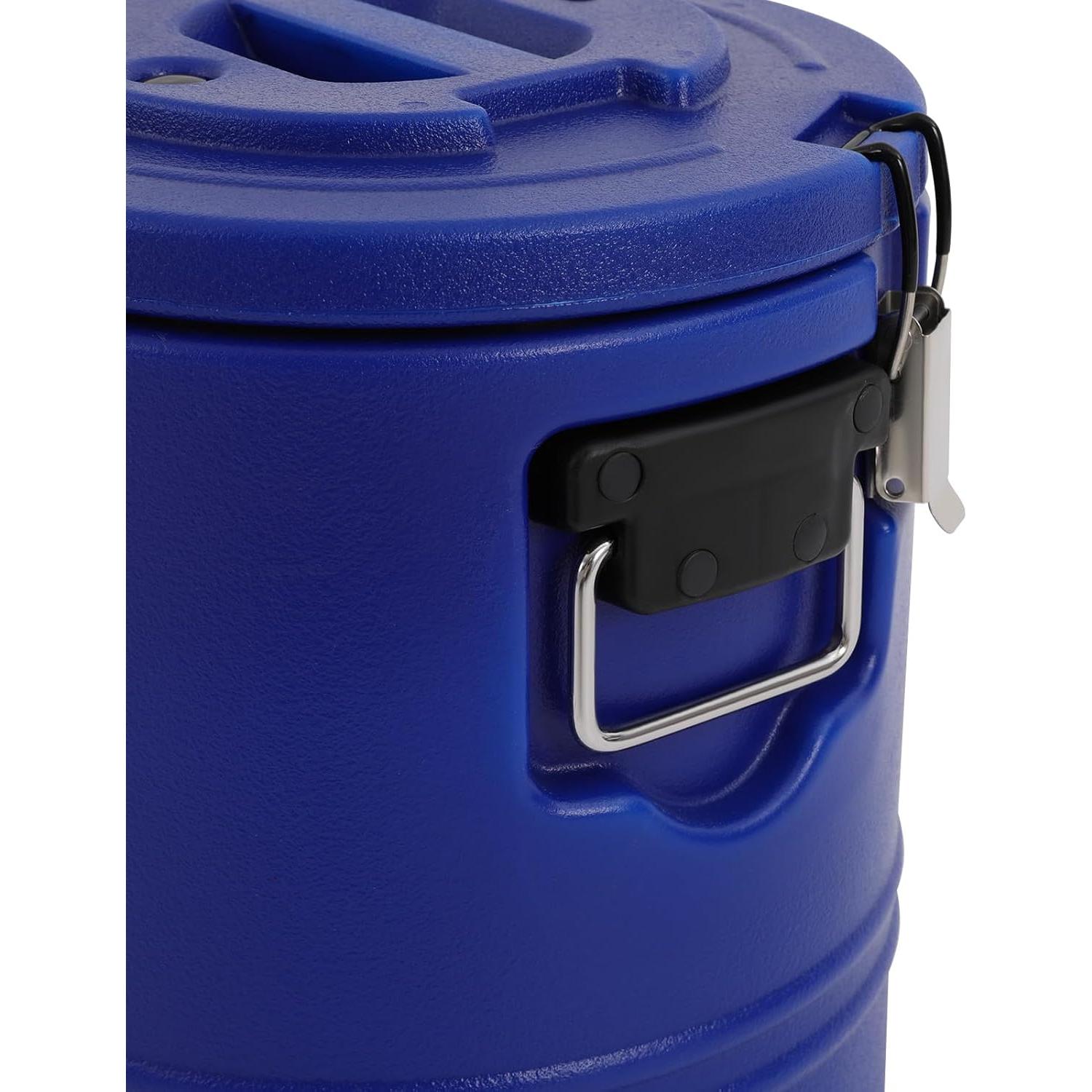 Enfriador de Bebidas Aislado Bokknppo 40L Azul para Camping