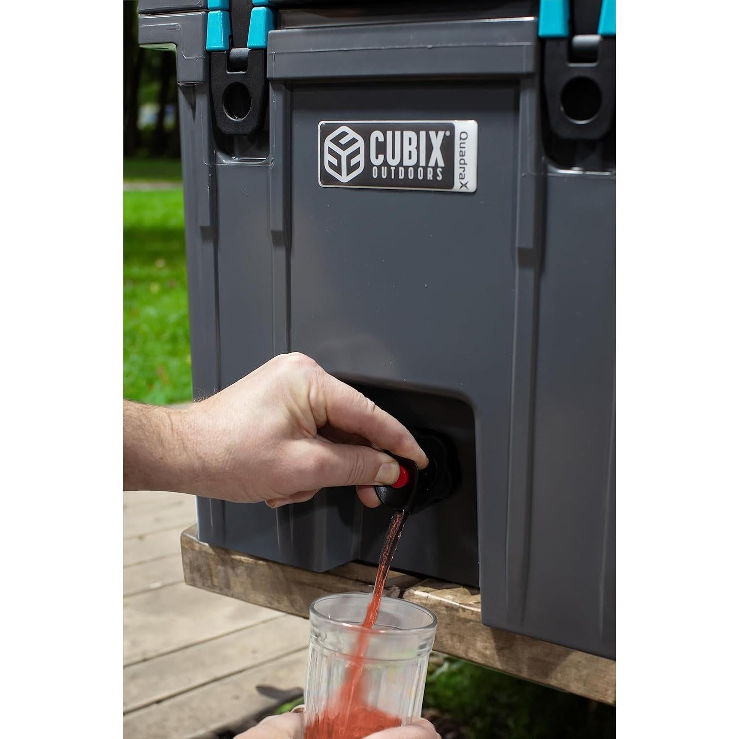 Dispensador de Bebidas Cubix Outdoors QuadraX 20QT 5 Días Frío