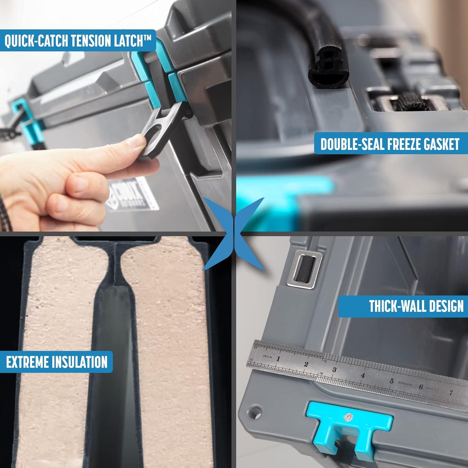 Dispensador de Bebidas Cubix Outdoors QuadraX 20QT 5 Días Frío