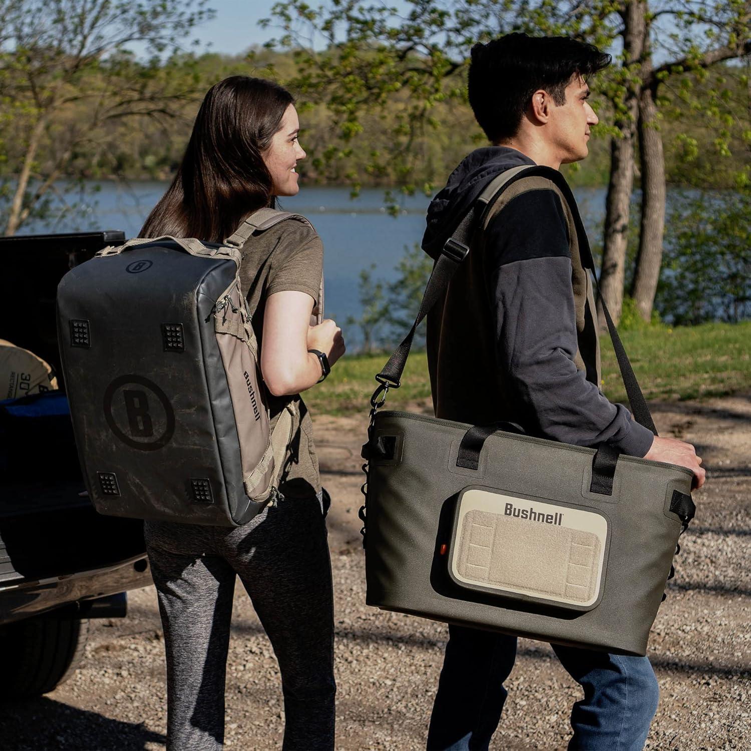 Nevera Portátil Aislada Bushnell Cooler Suave 30 Latas Verde
