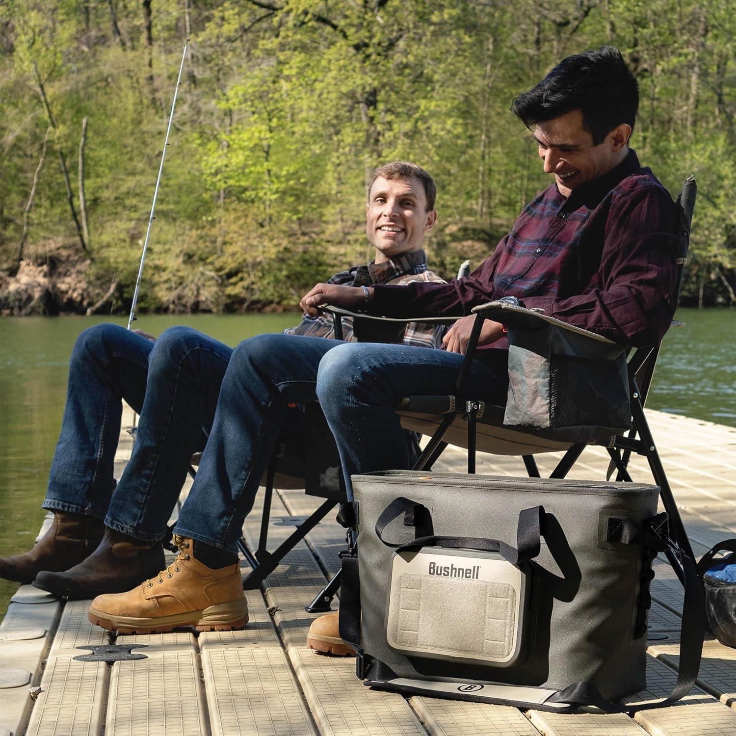 Nevera Portátil Aislada Bushnell Cooler Suave 30 Latas Verde