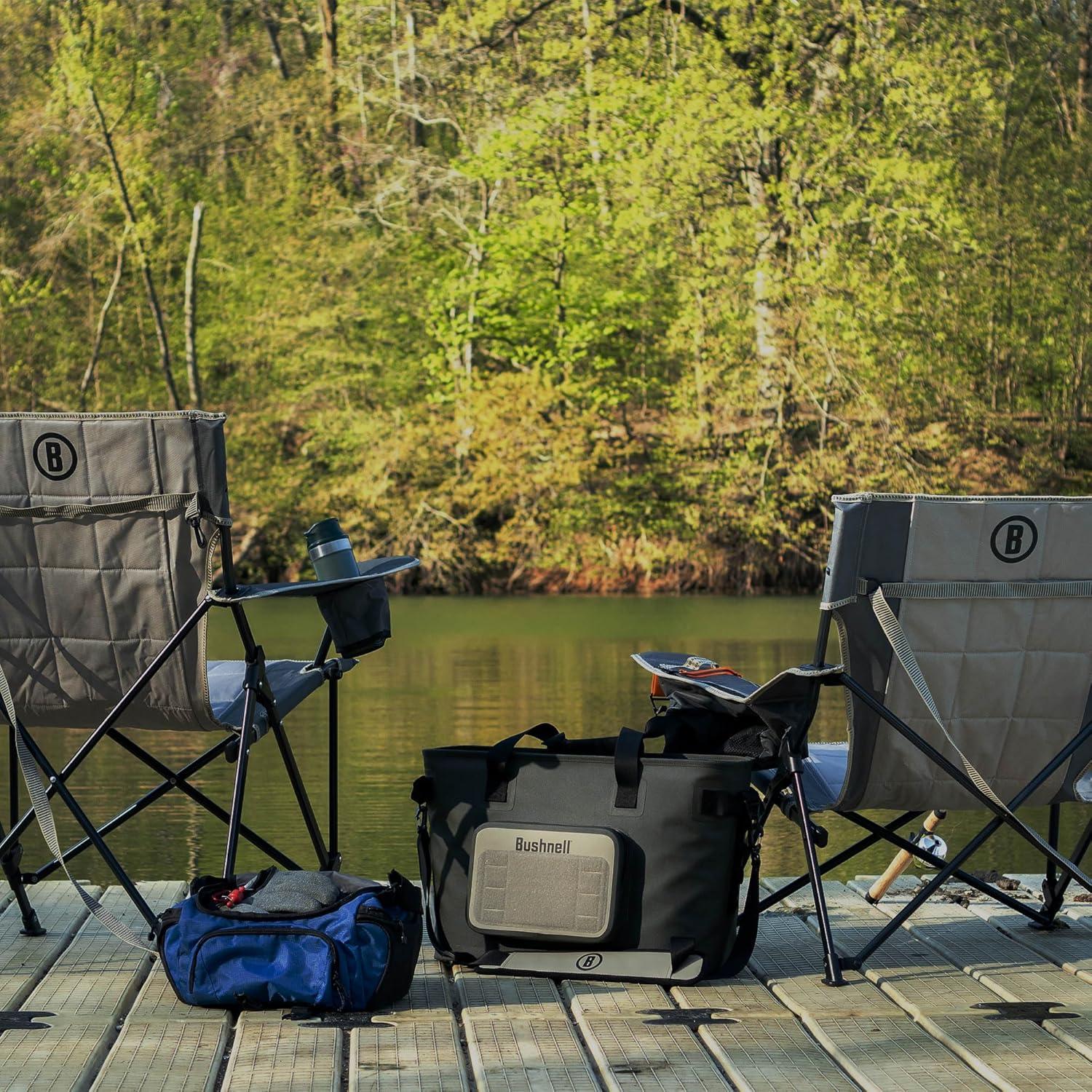 Nevera Portátil Aislada Bushnell Cooler Suave 30 Latas Verde