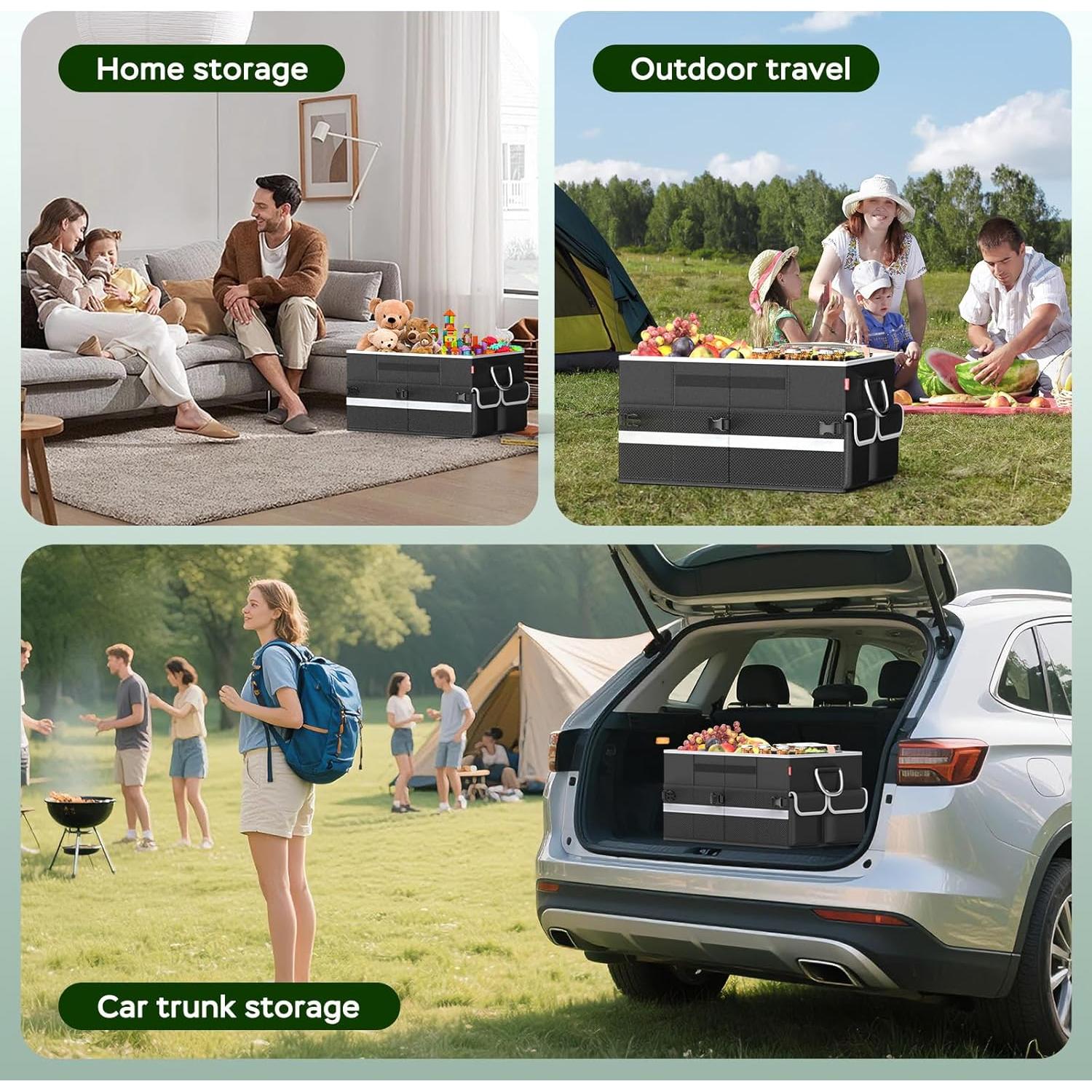 Bolsa Térmica Ltevxzi YJ-17 60L Aislada Plegable para Viaje