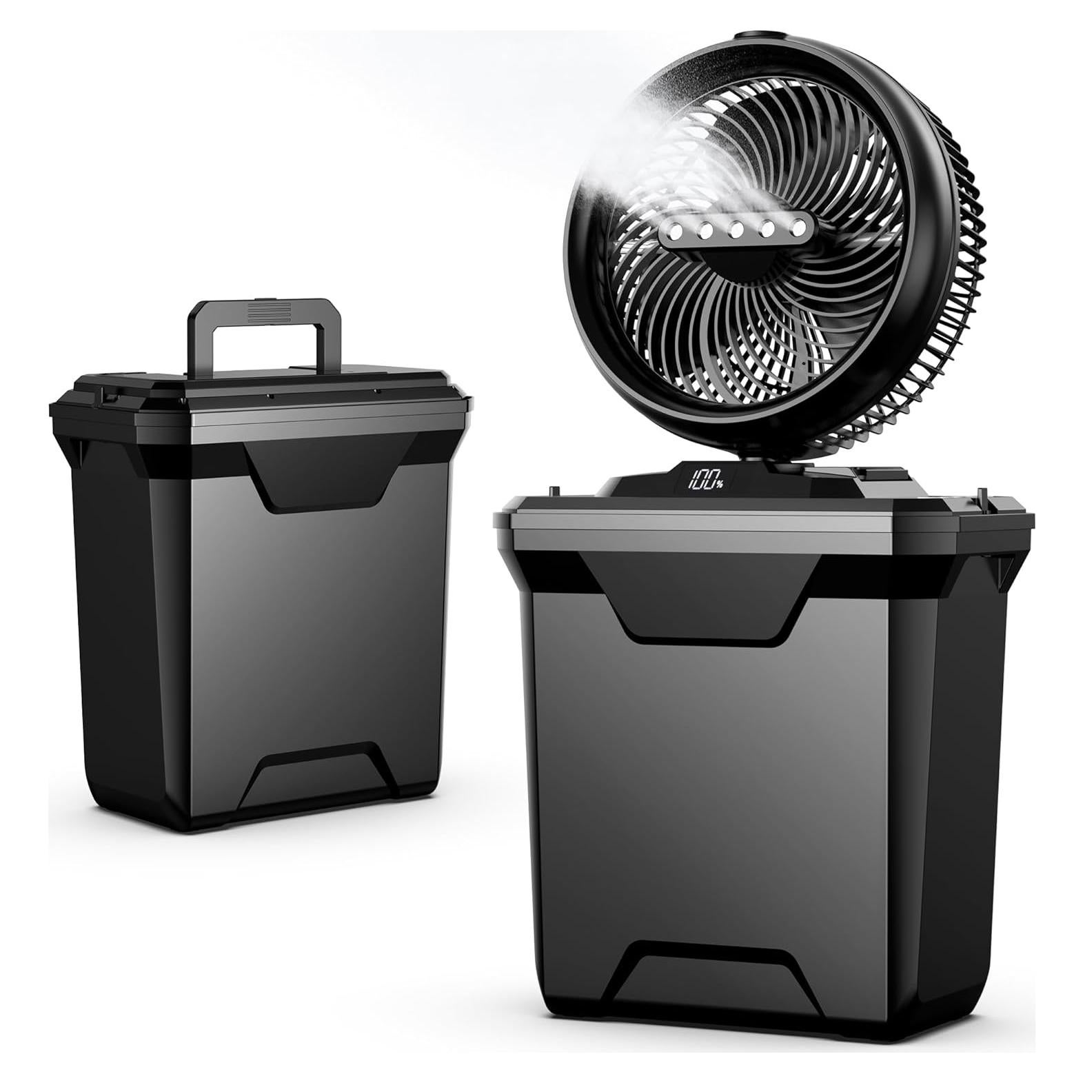 Ventilador de Nebulización xasla 10" Portátil 20000mAh 11L