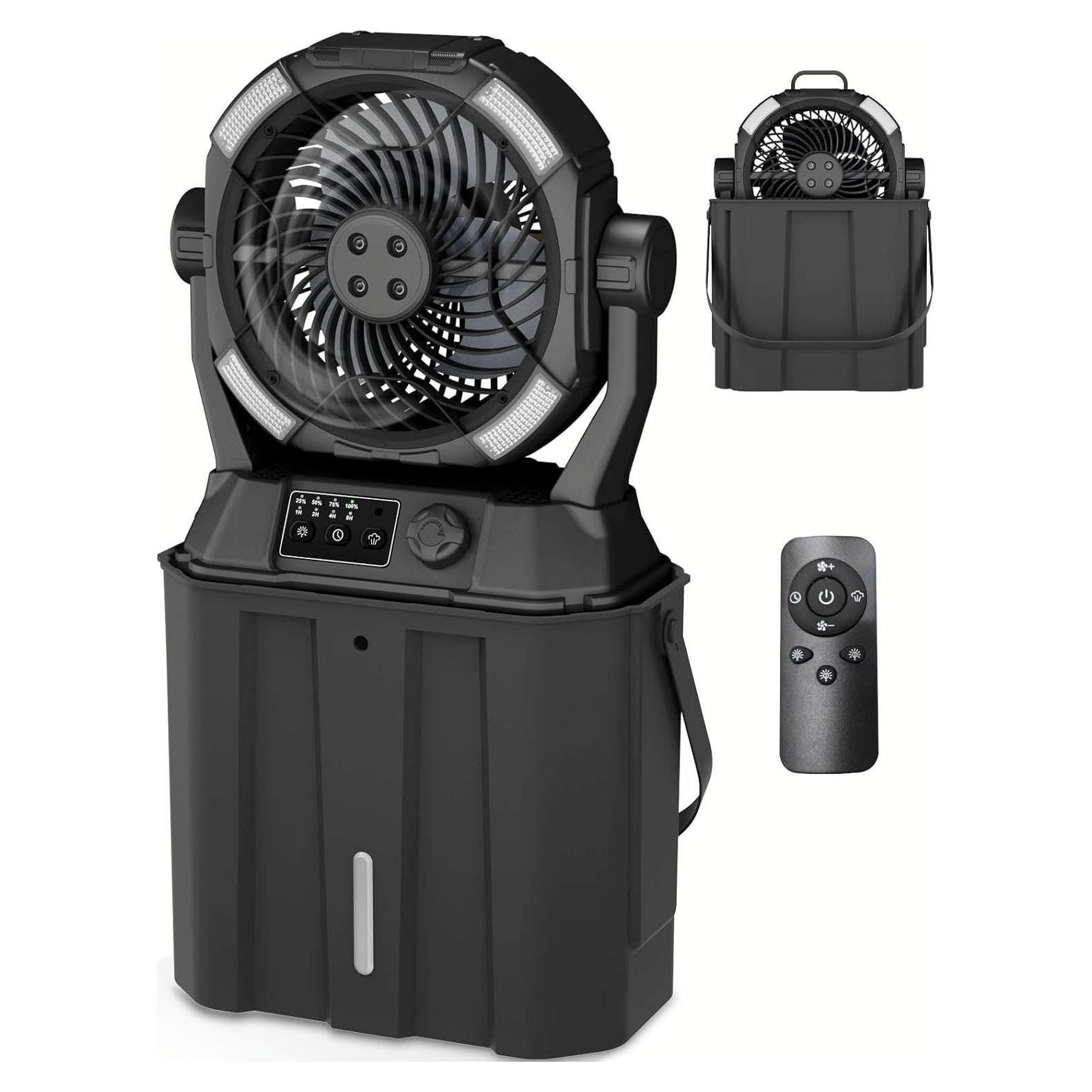 Ventilador Portátil Nebulizador Wilody AeroMist-S1 Pro 42800mAh