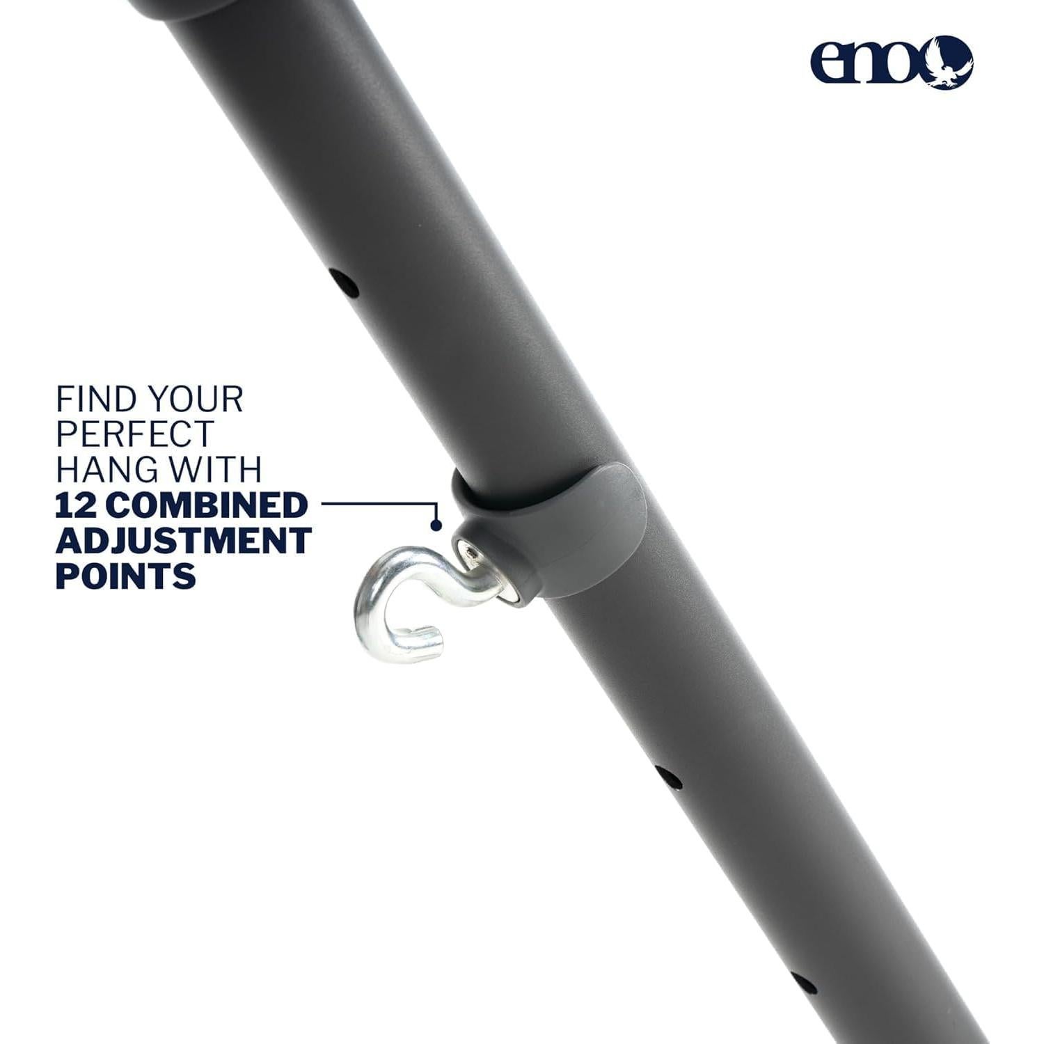 Soporte de Hamaca Ajustable ENO Parkway - Carbón, 17 kg
