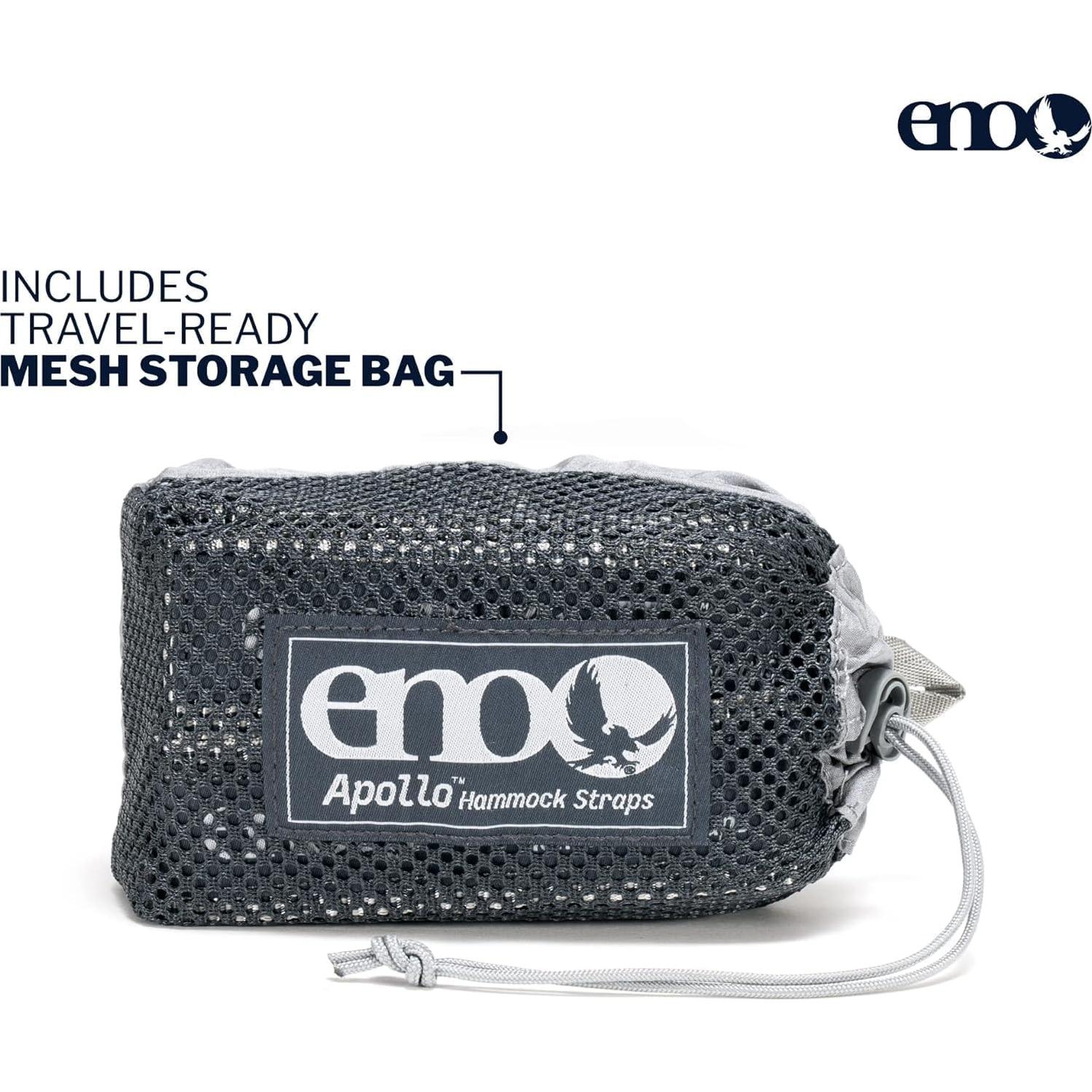 Correas para Hamacas ENO Apollo - 3.05 m - Gris Carbón