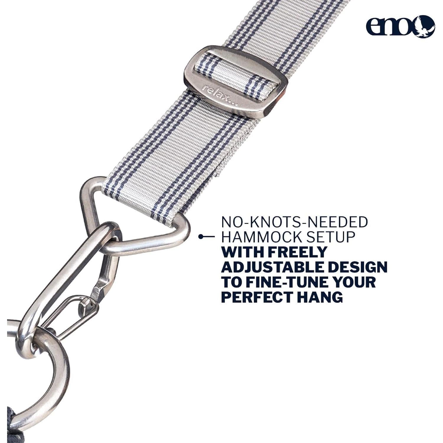 Correas para Hamacas ENO Apollo - 3.05 m - Gris Carbón