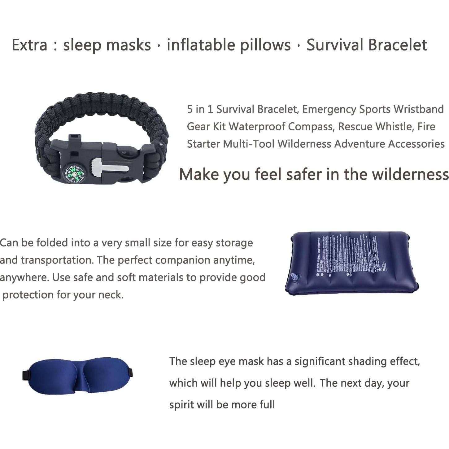 Hamaca de Camping AEETT con Red Antimosquitos y Lona Impermeable