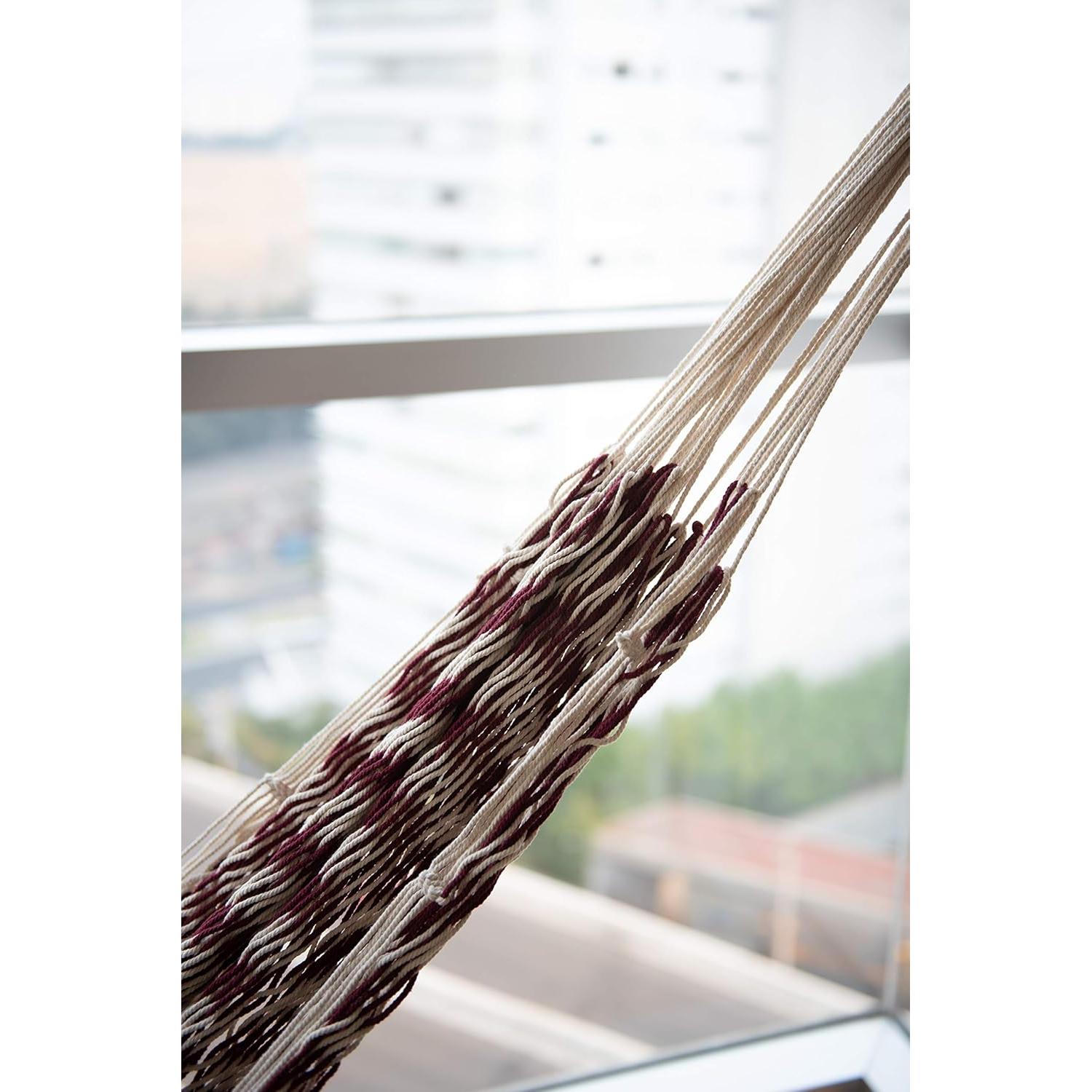 Hamaca Doble de Algodón All Nahlo Portátil 100x50cm