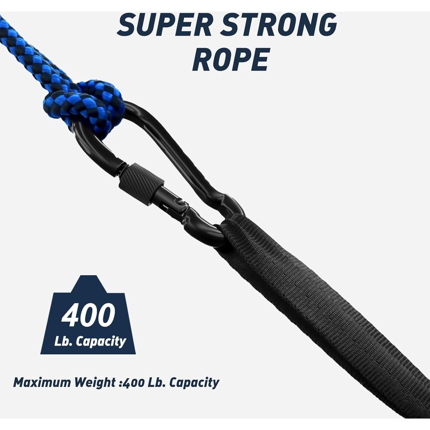 Hamaca de Camping ZAIXIA de Nylon 270x140cm 181kg Rayas