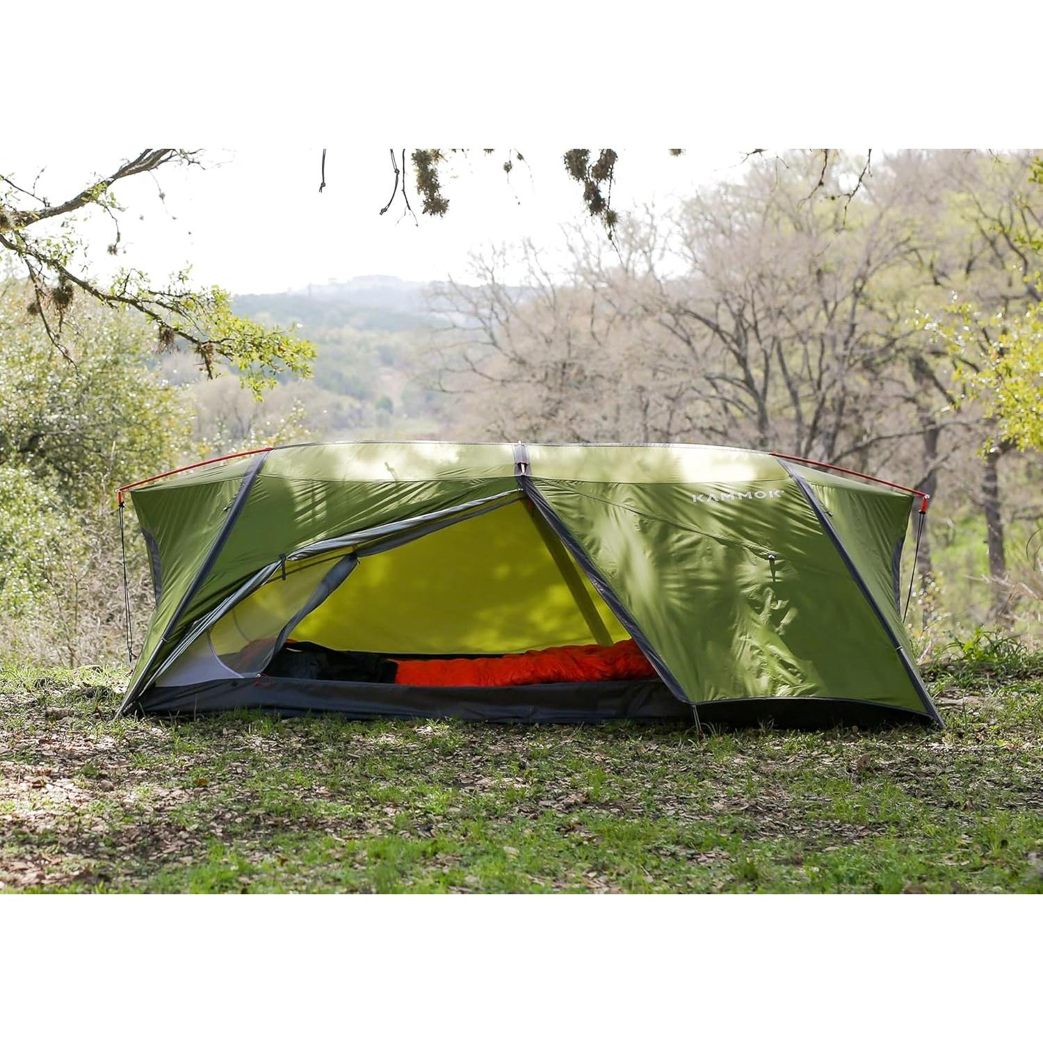 Carpa de Camping KAMMOK Sunda 2.0 para 2 Personas Verde