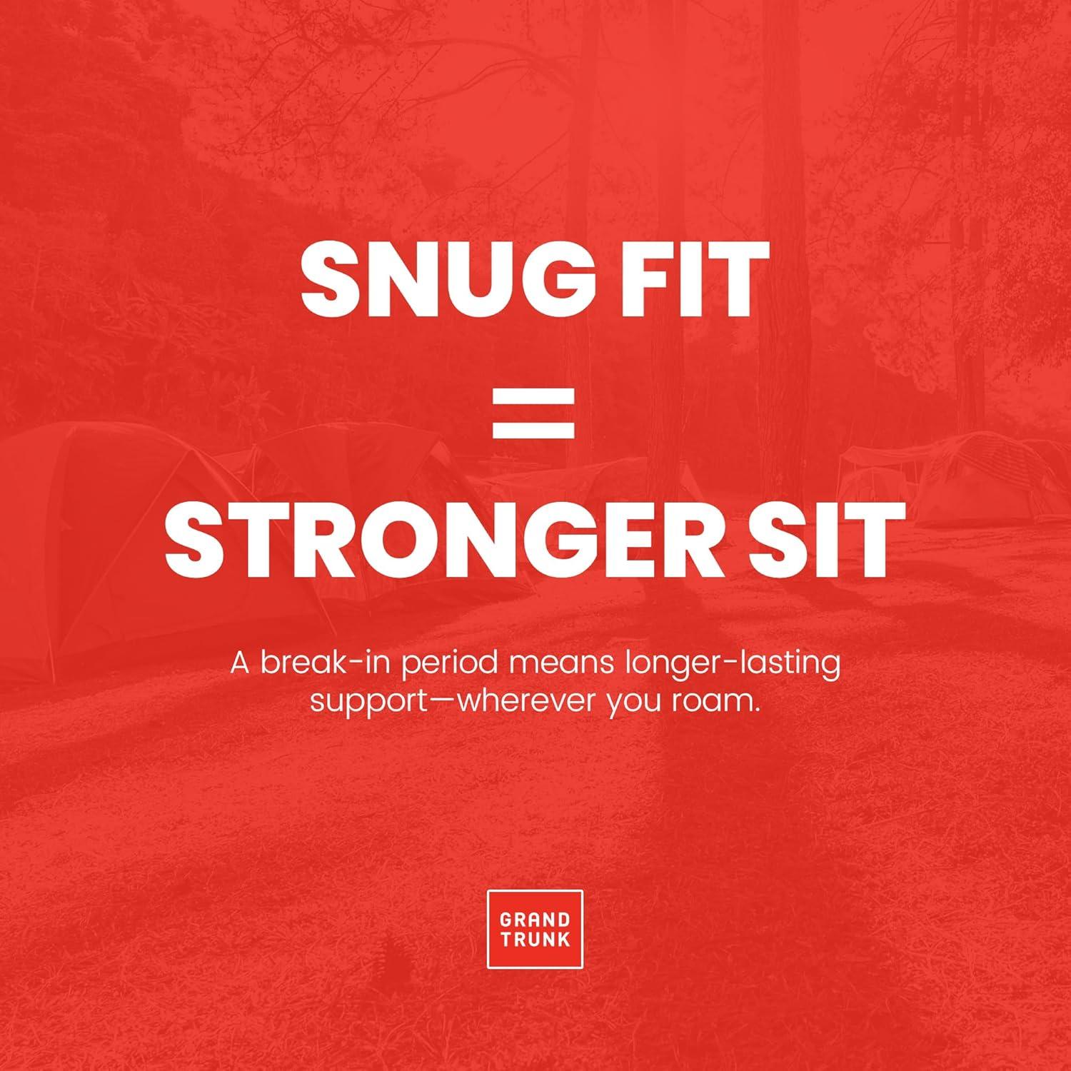 Taburete Giratorio 360° GRAND TRUNK Rojo Plegable 0.45 kg