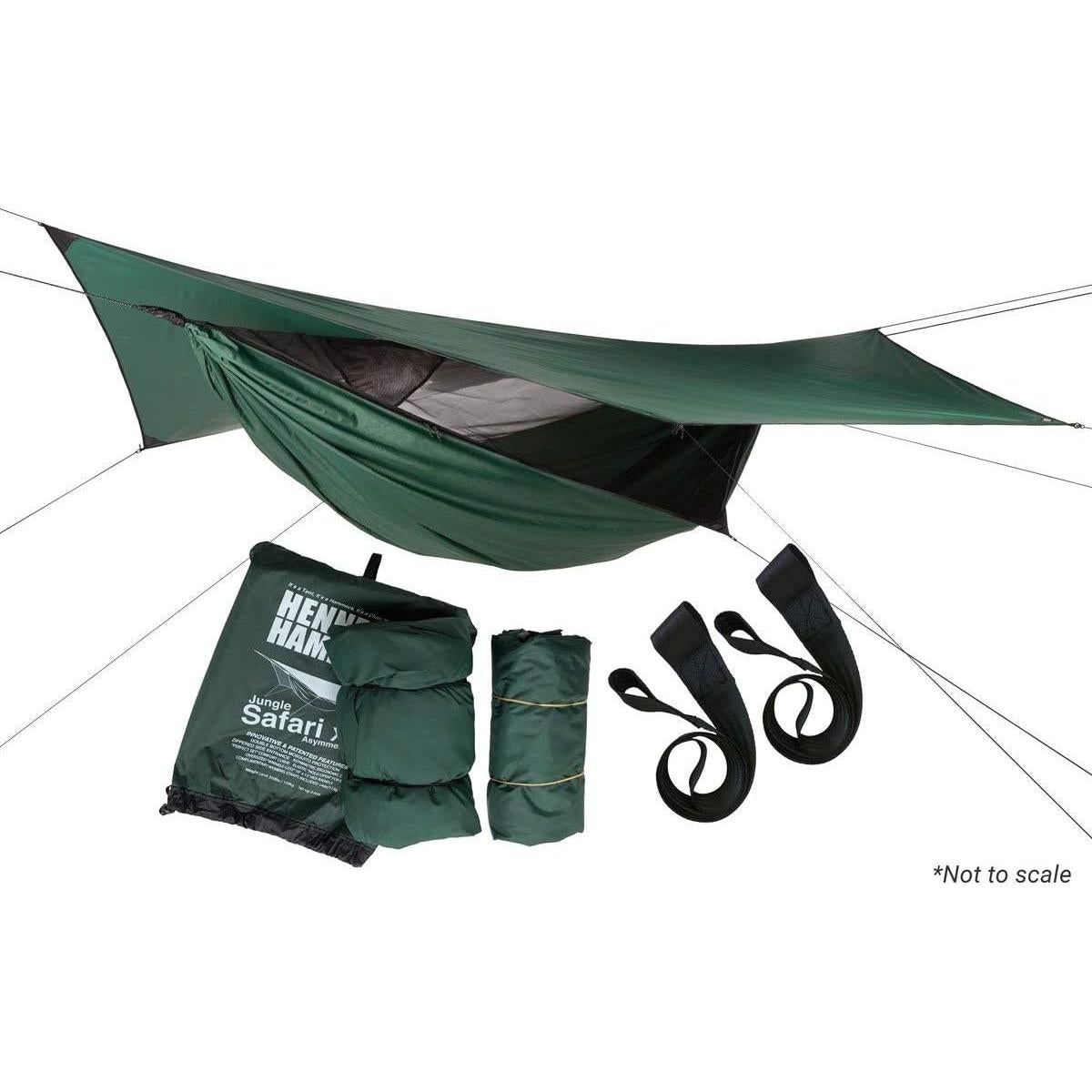 Hamaca Hennessy Jungle Safari Zip XXL 100% Insectos 2.1 kg