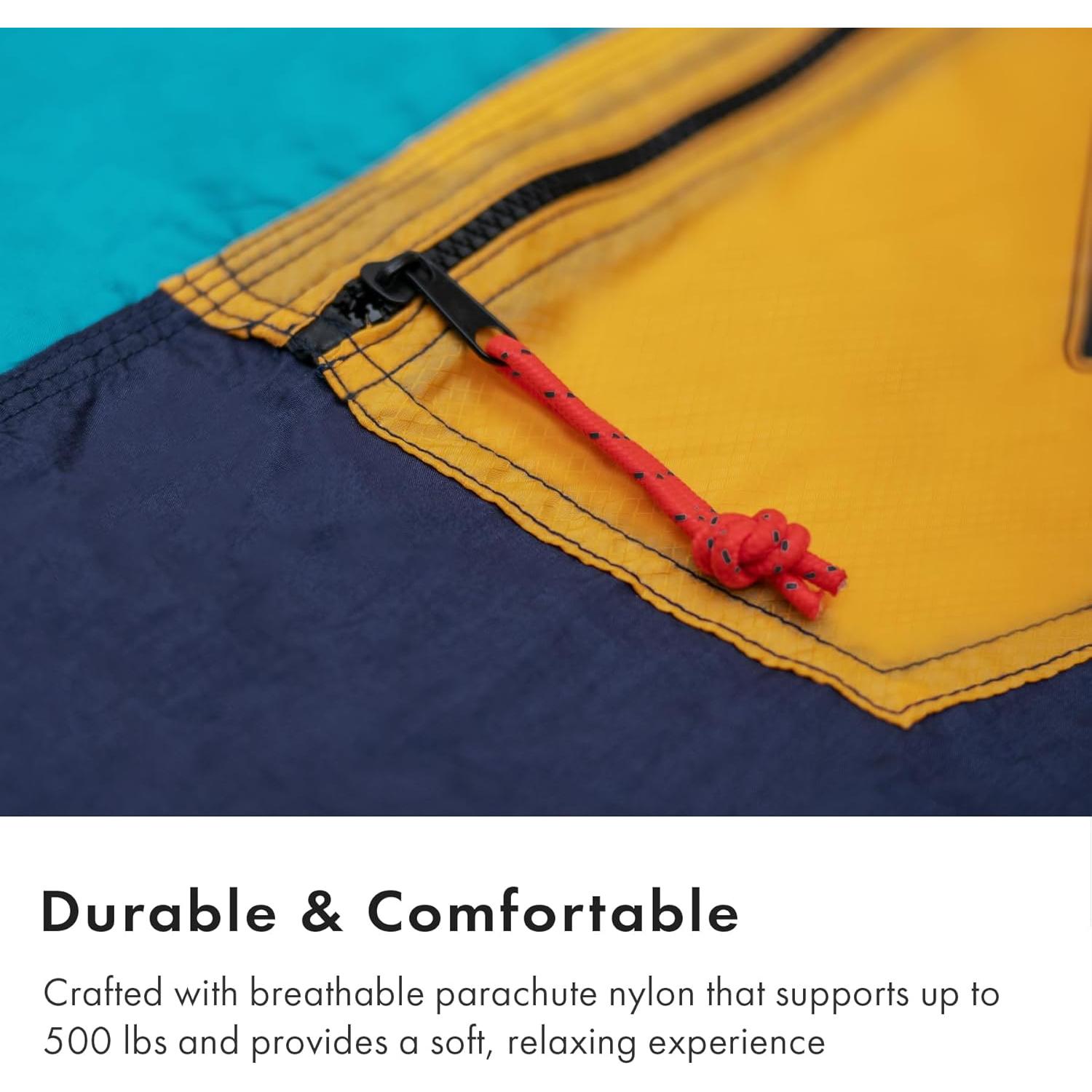 Hamaca Suparpine I WHTE MOSS Individual Azul Profundo